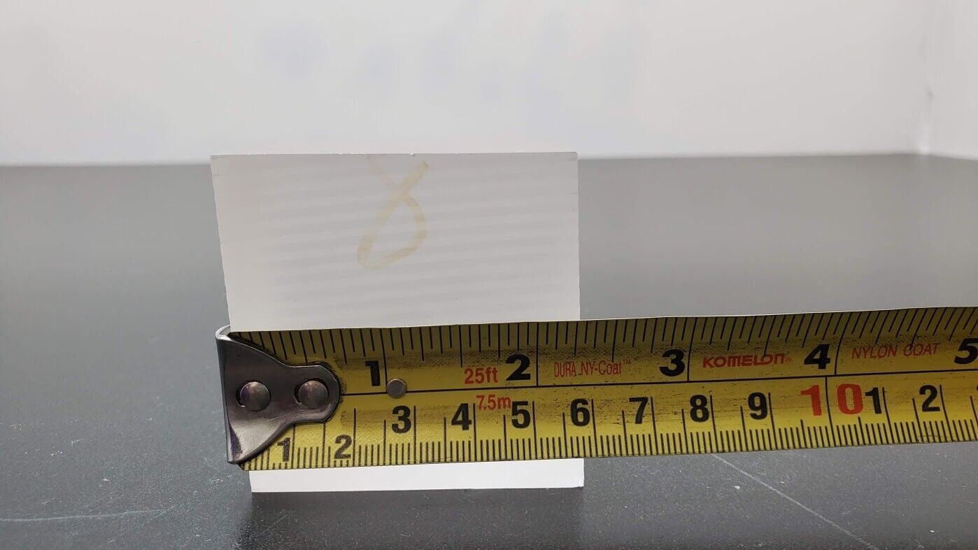 Industrial Crystal Synthetic Sapphire Ingot 1.7 Pounds (M)