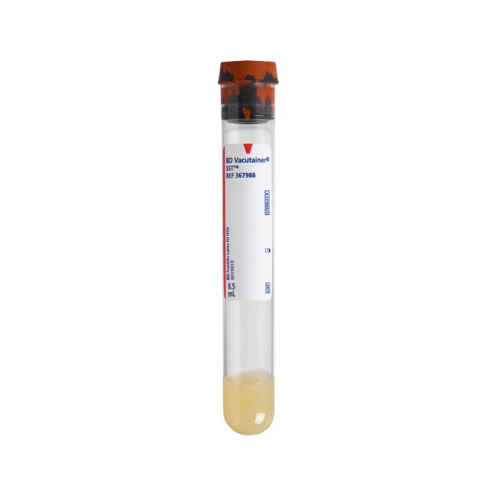 *100-Pieces* BD 8.5 mL Plastic Tubes 367988