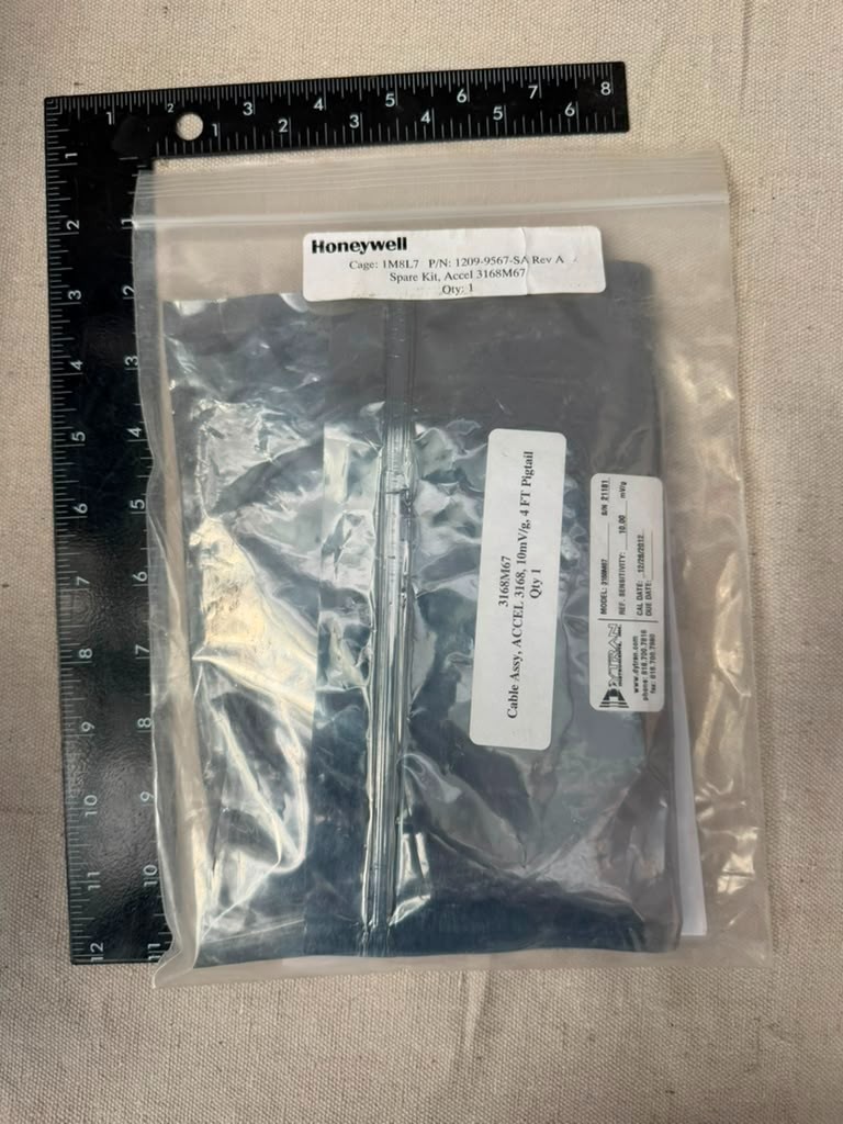 Honeywell Spare Kit Dytran 3168M67 Accelerometer Assembly & Raychem Splice Kit