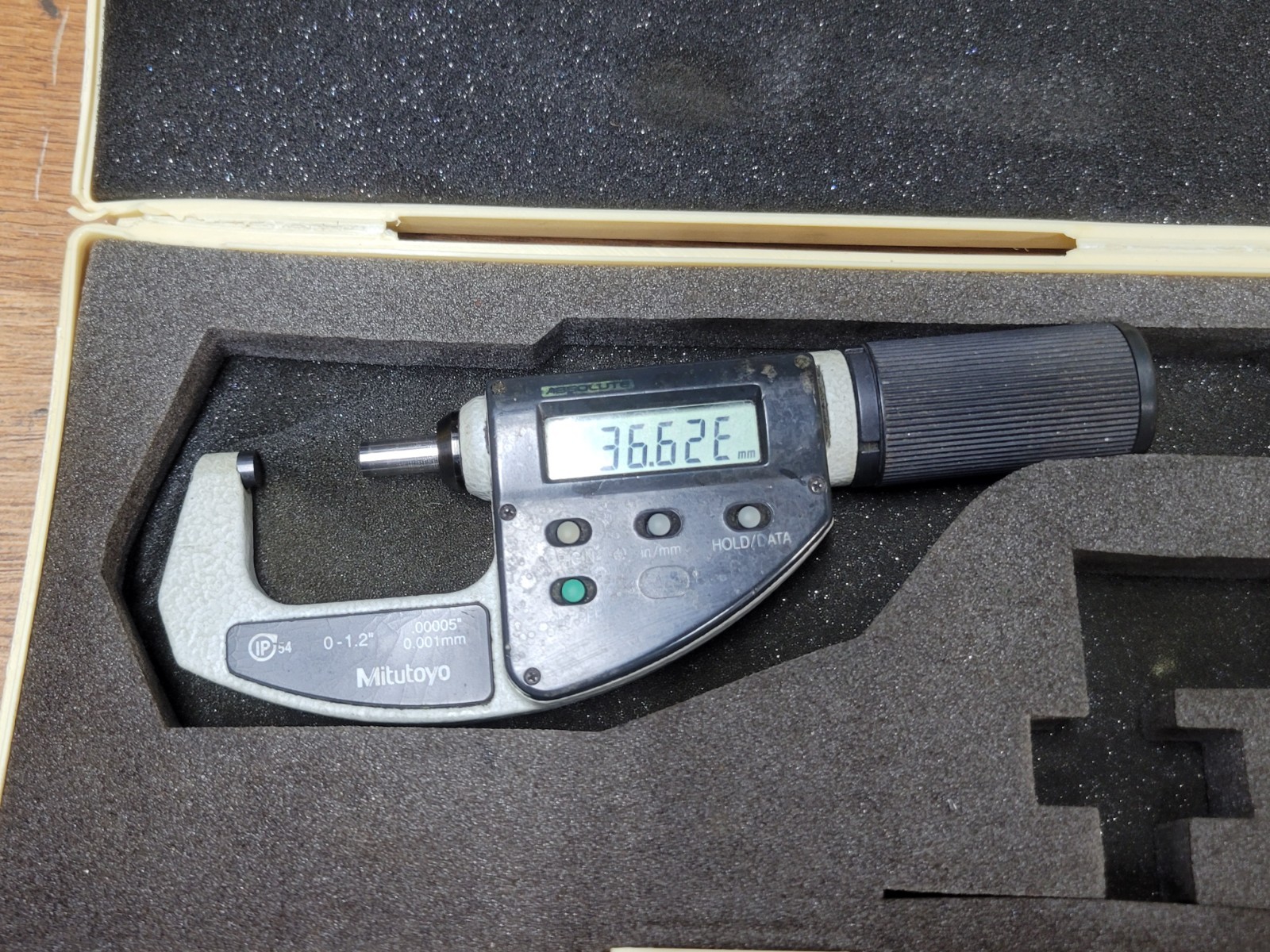 MITUTOYO 0 – 1.2 » SPEED MICROMETER NO . 293 676