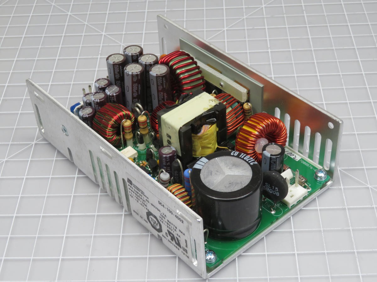 INTEGRATED POWER DESIGNS DC4-100-4002 DC POWER SUPPLY 5V/10A-3.4V/4A 9V/1A 24V/.