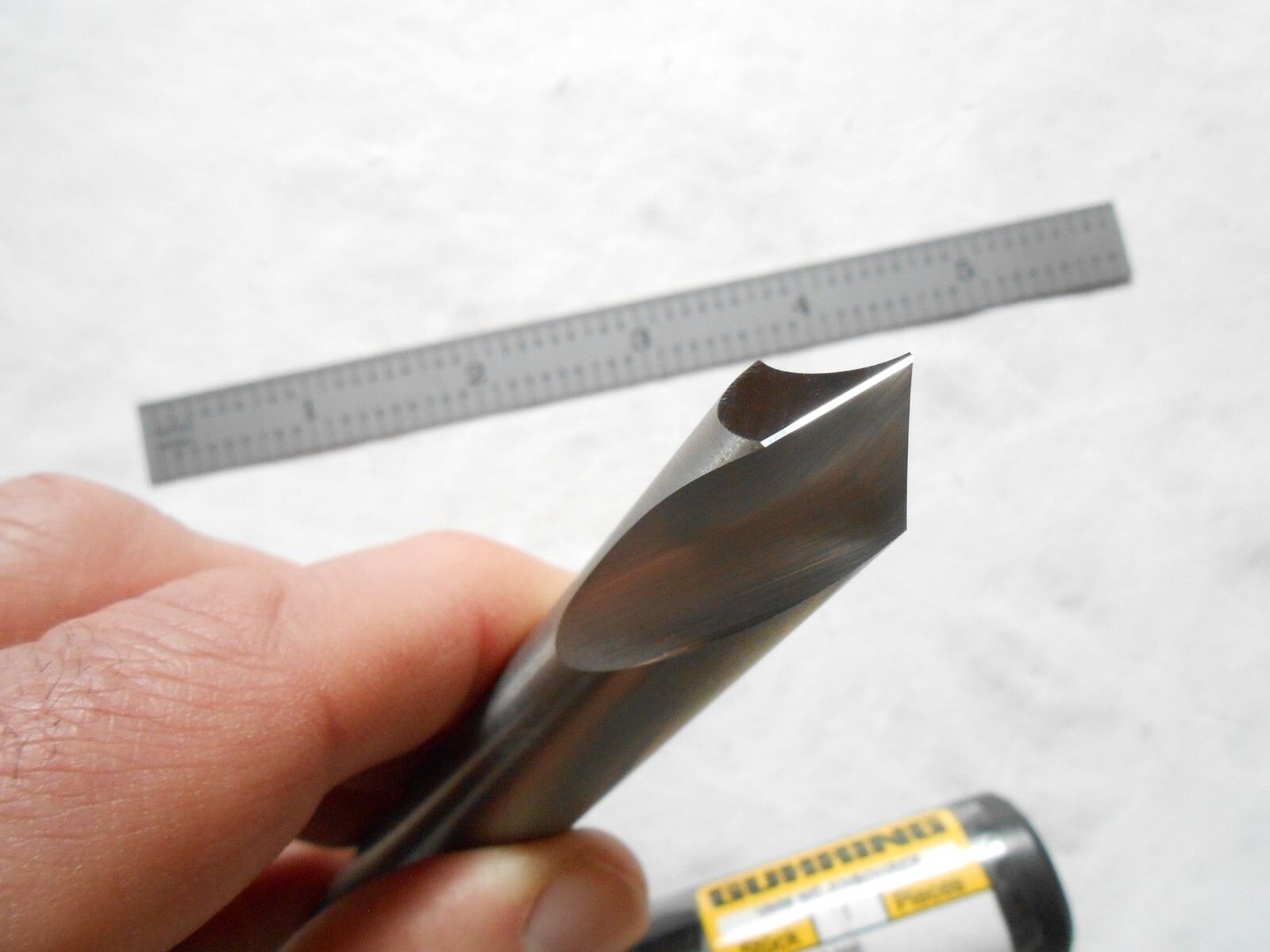 NEW GUHRING SOLID CARBIDE SPOTTING DRILL 16MM DIA. X 37.5MM FL X 115MM L X 90DEG