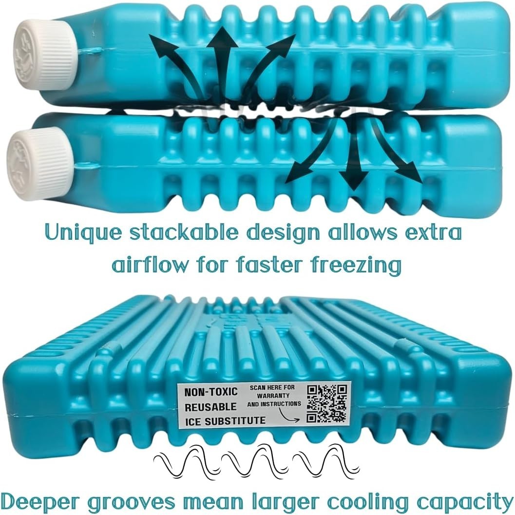 Arizona Ice Large Industrial Ice Packs | Replaces 10lbs of Ice |18°F -8°C | D…
