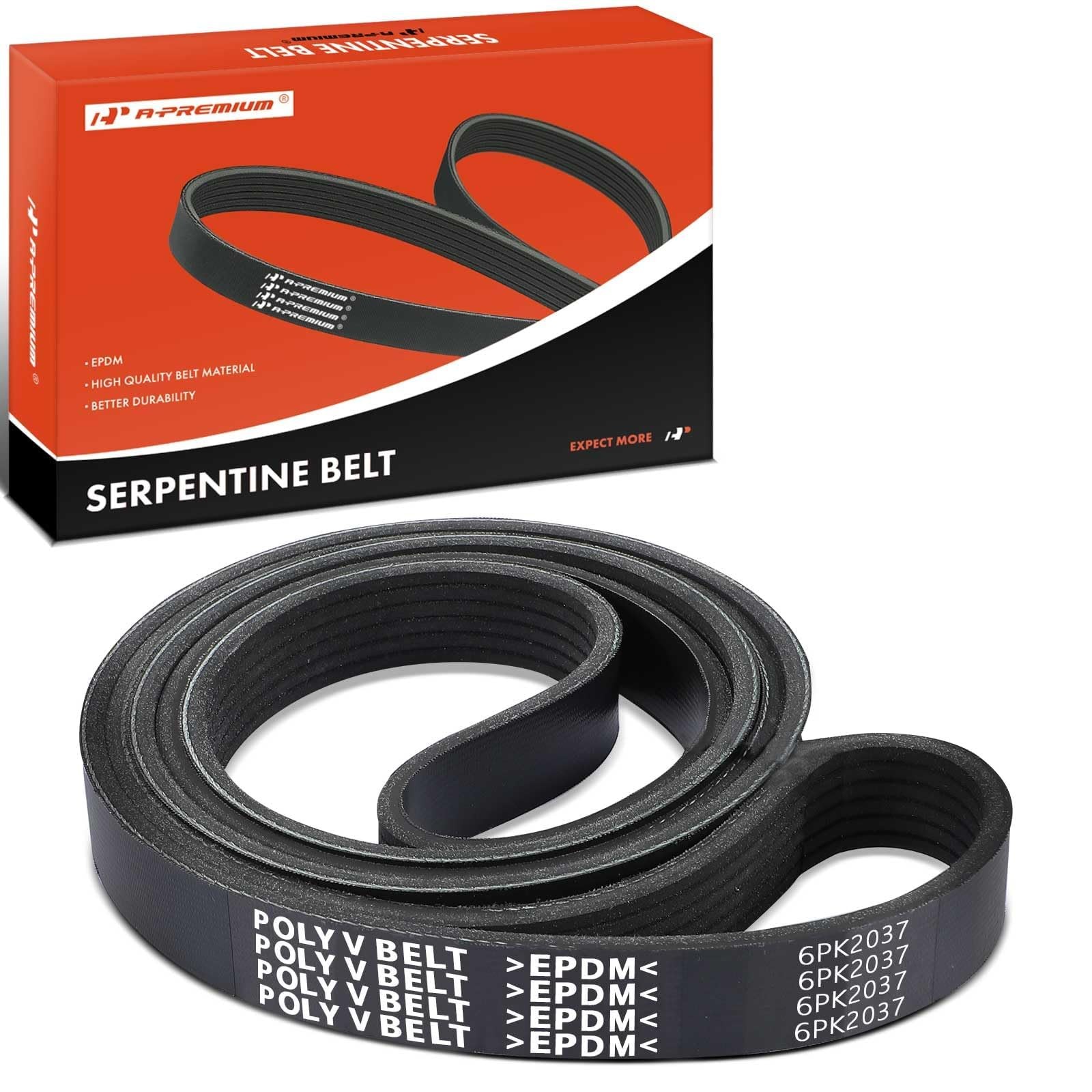 A-Premium 80.2 In Serpentine Belt for Jeep Compass 2007-2017, Patriot 2007-2017