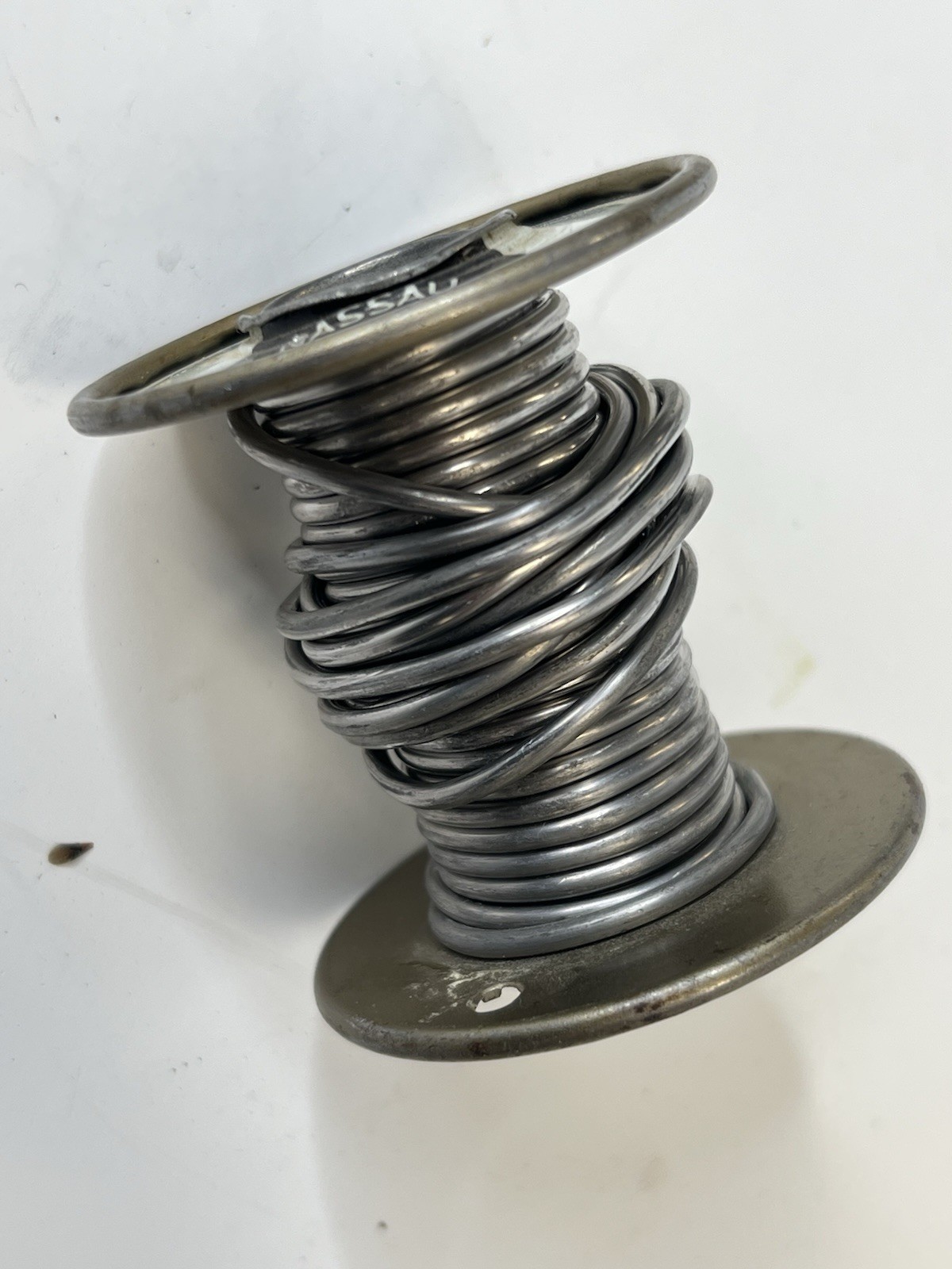 Vintage Nassau Smelting Refining Co. Solder Rosin Core 3.6 Oz, 10 Ft Bell System