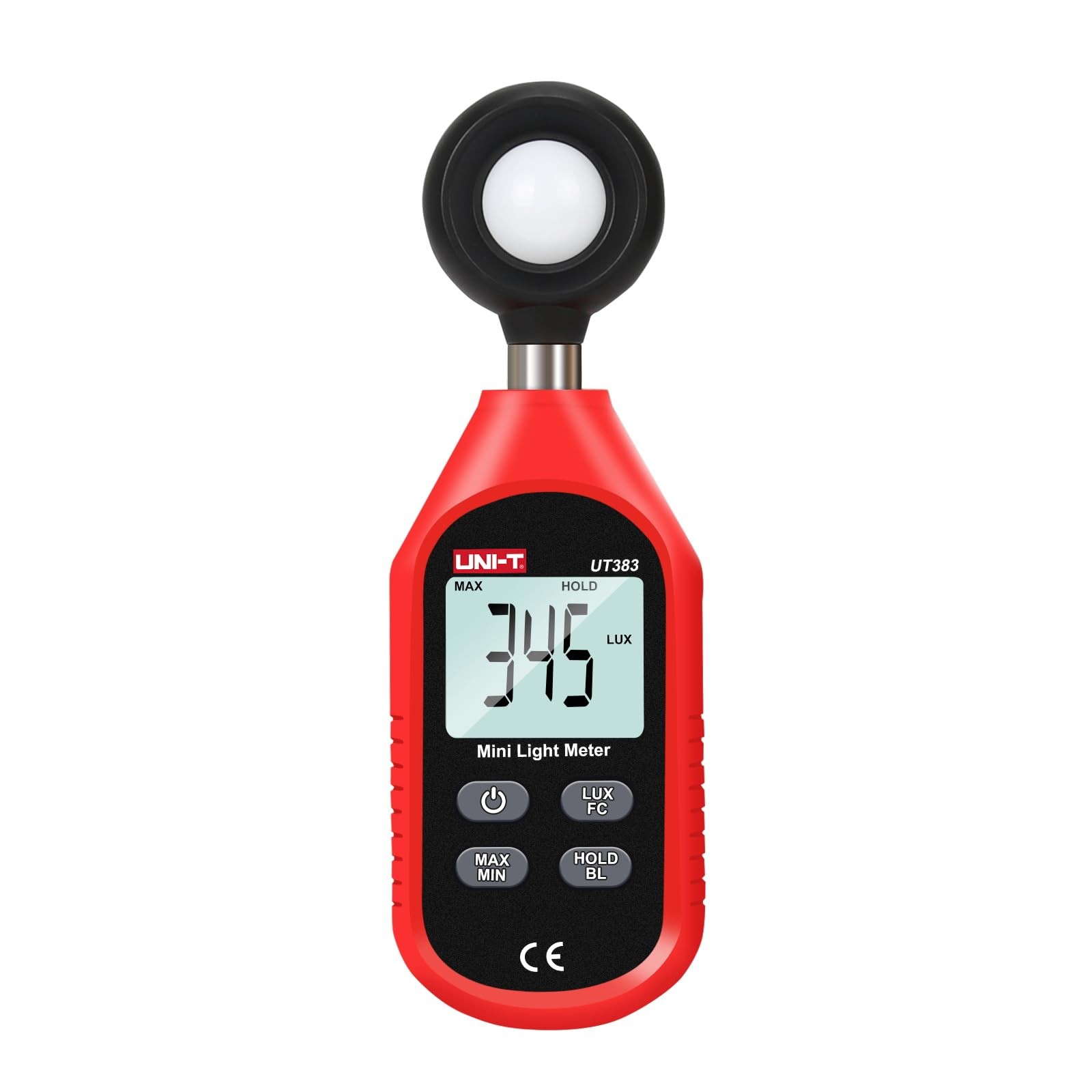 UT383 Digital Light Lux Meter Lumens Illuminance 0199900 Lux 018500 FC Test