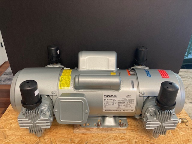 GAST 8HDM-19-M850X Piston Air Compressor 2 HP