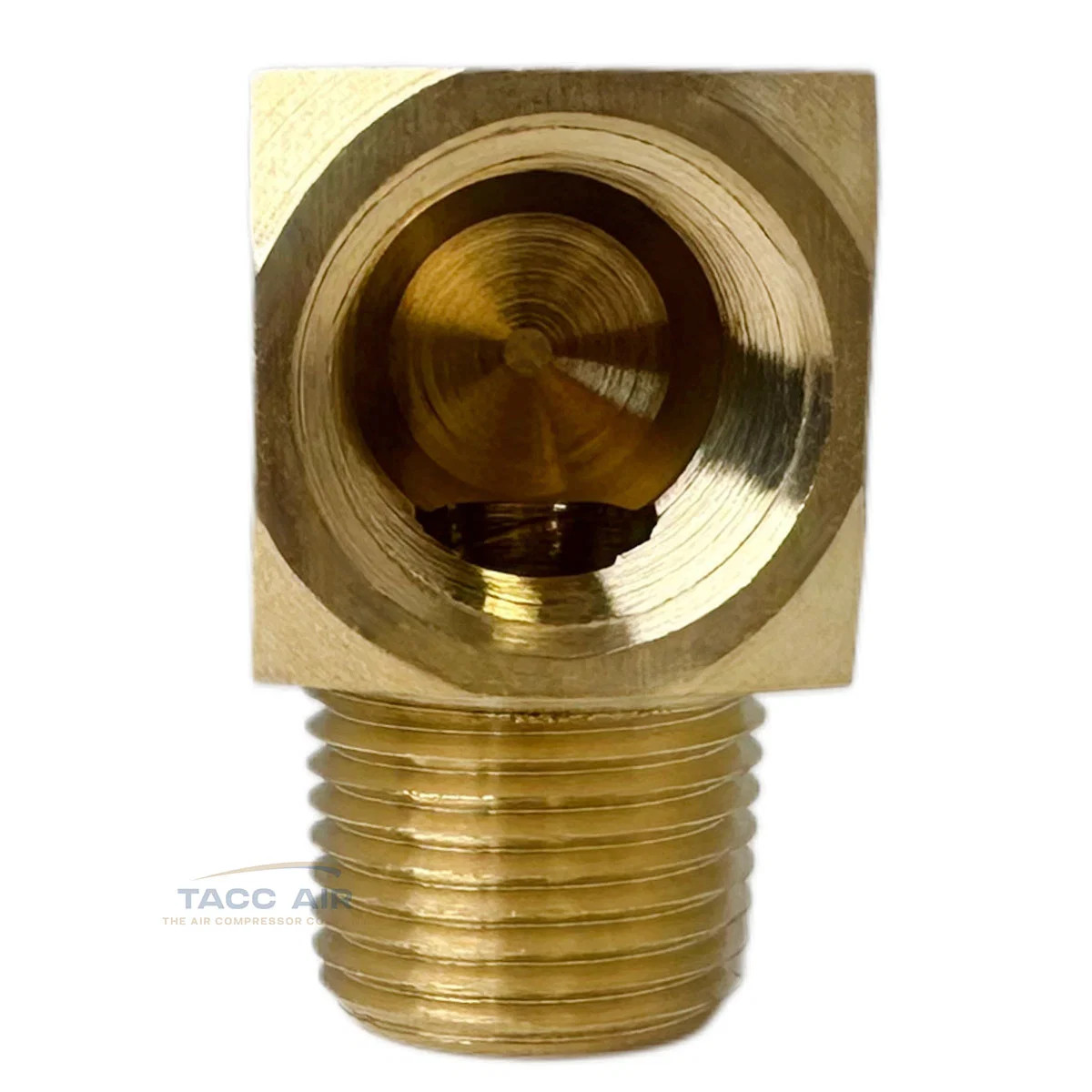 2 Pack 3/8″ NPT Brass Street Elbow 90 Degree Pipe Thread Fitting Male Female