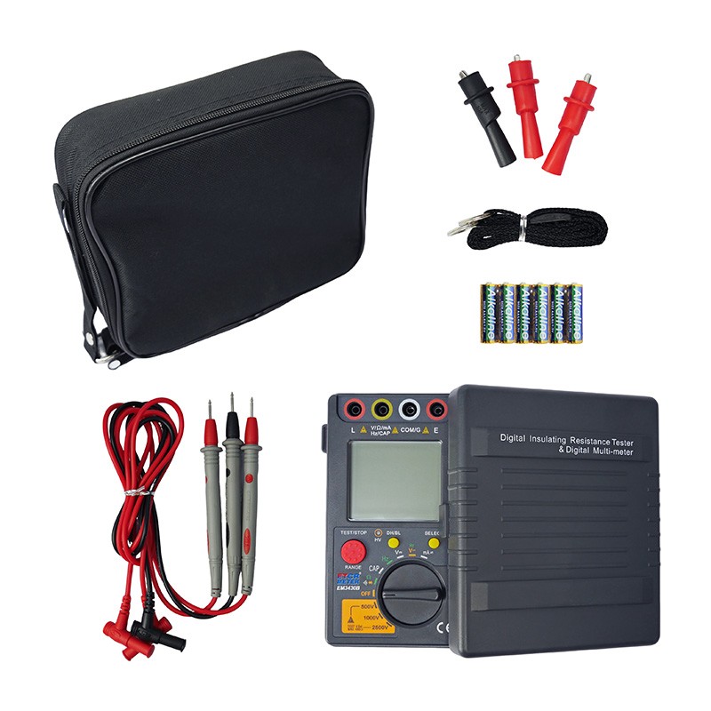EM3430B High Voltage Insulation Resistance Multimeter 0.5MΩ~40GΩ New