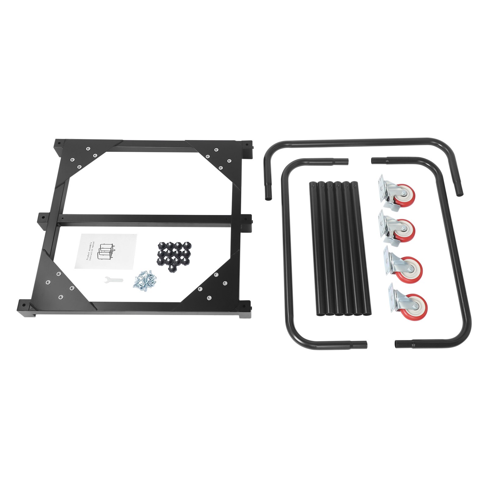 635kg/1400lbs Panel Cart Heavy Duty Panel Cart Q235 Steel Panel Truck 31*28*35in