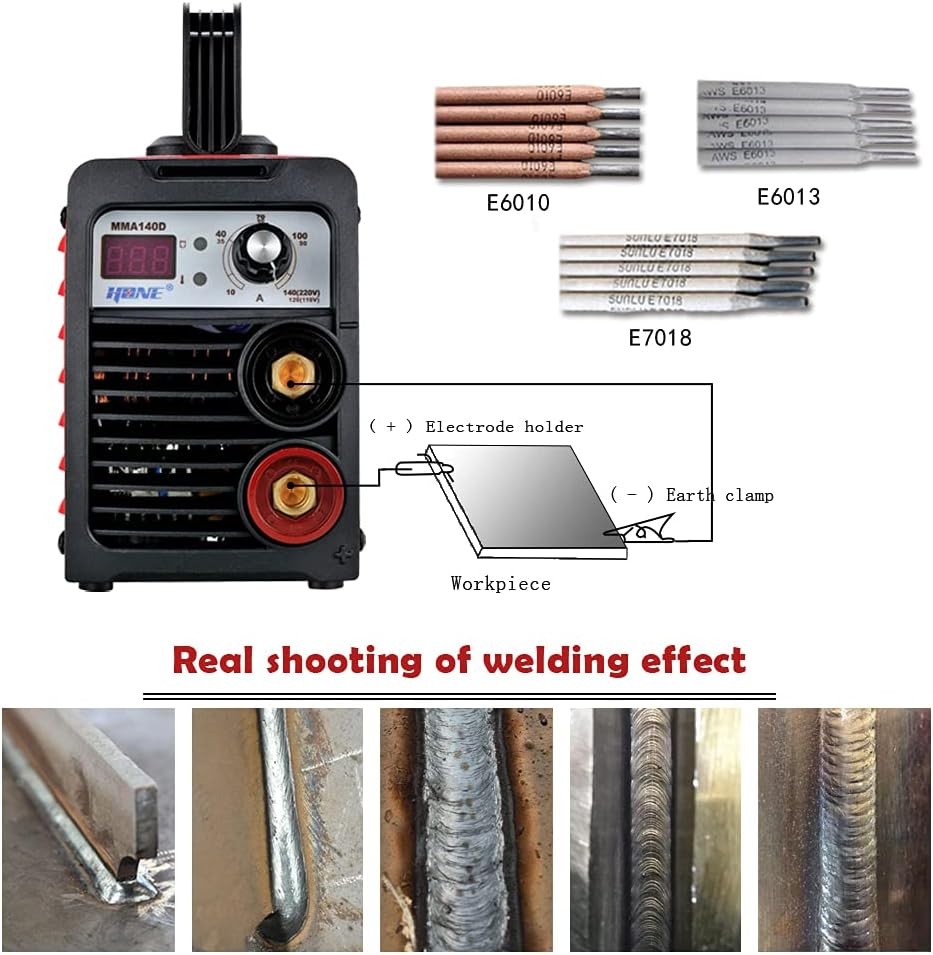 Stick Welder, 110V/220V Actual 140Amp ARC Welder Machine, IGBT Inverter Digital
