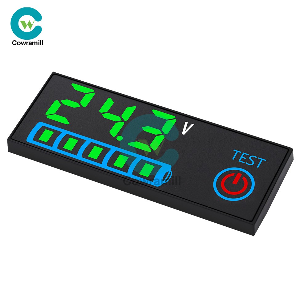 DC 7-55V LED Indicator Voltage Acid/Li-ion Universal Battery Charge Indicator