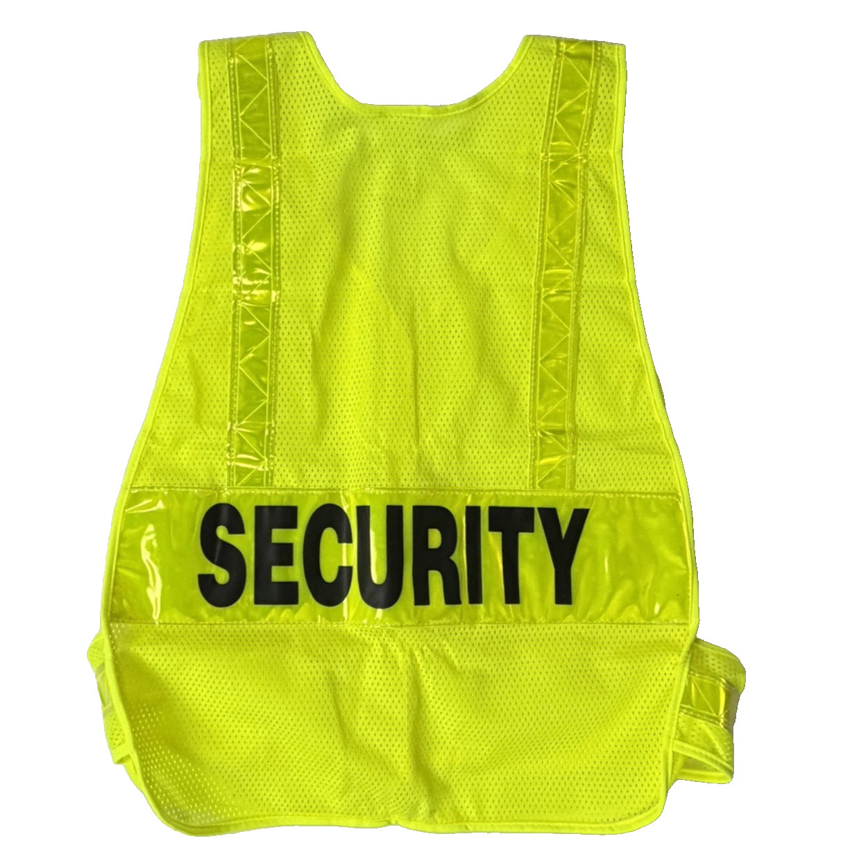 NEW Security Guard Mesh Vest Event Security School Safety Bouncer Sz XL