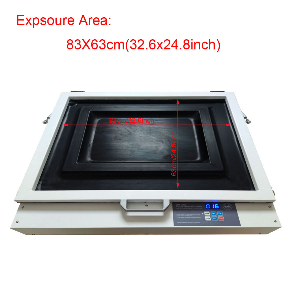 GA Pickup Tabletop Precise 24.8″ x 32.6″ 120W Vacuum LED UV Exposure Unit USA
