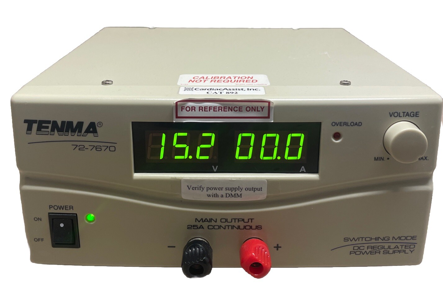 Tenma 72-7670 Switching Mode DC Regulated Power Supply