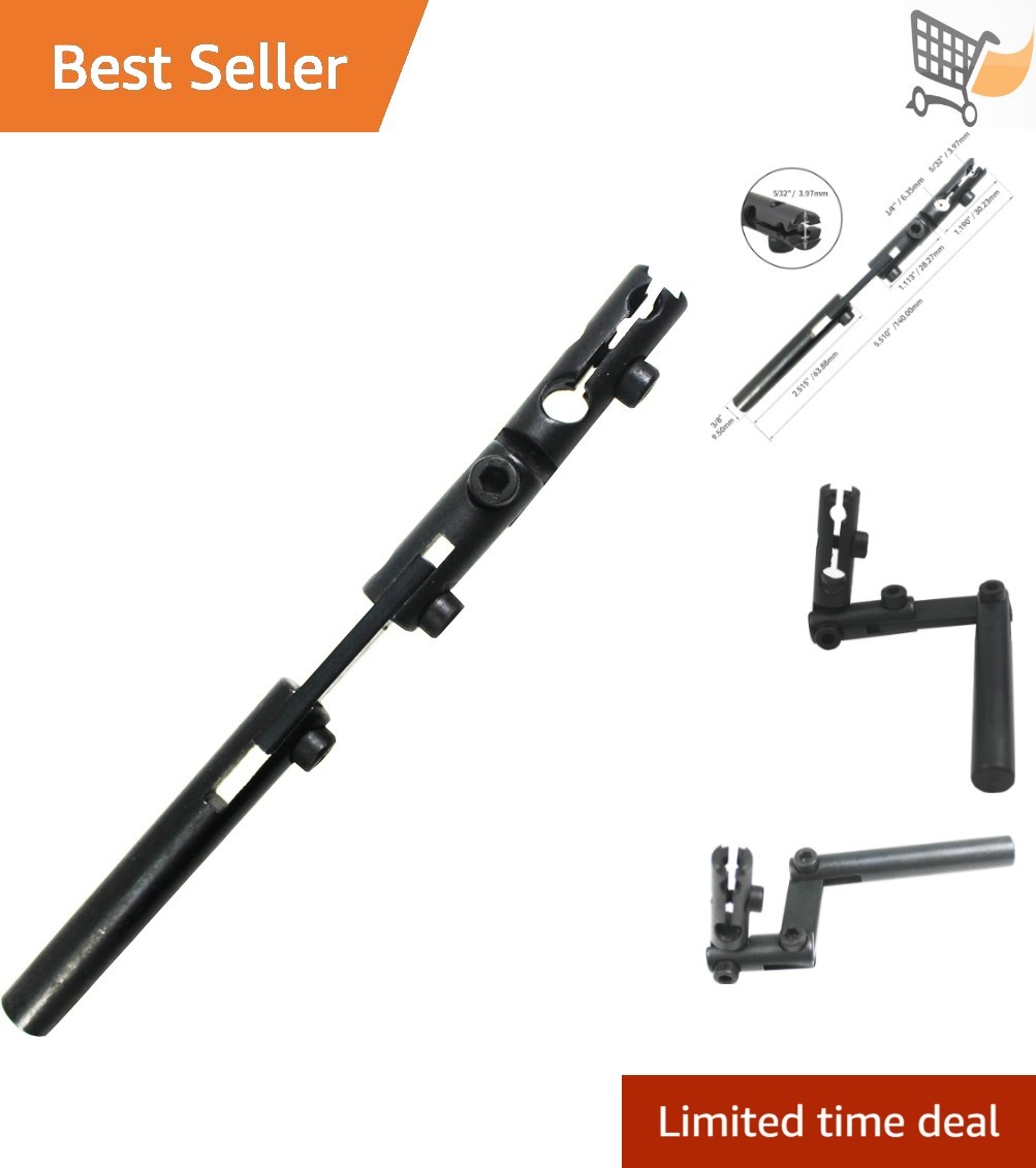Dial Indicator Holder Adjustable Arm 3 Pivot Joints for and Measurement