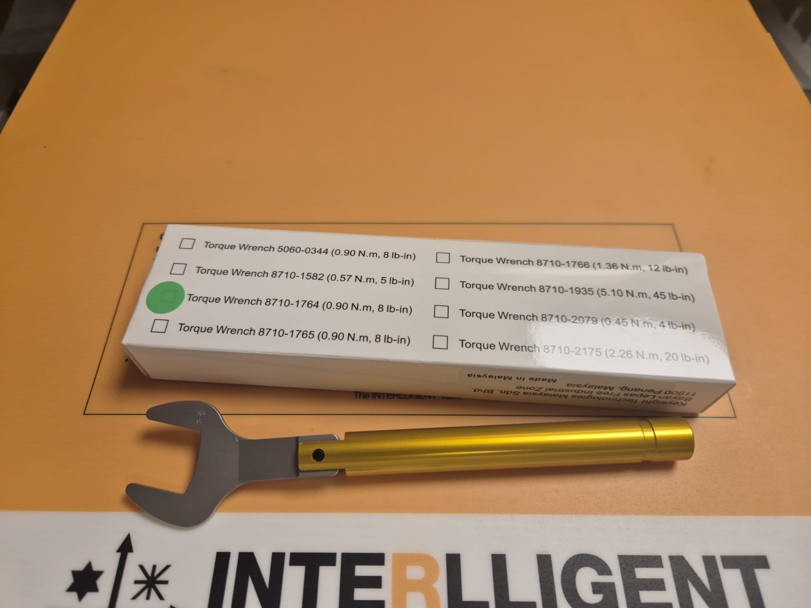 Keysight 8710-1764 NMD Torque Wrench for Network Analyzers, 0.9N-m, 8lb-in, New