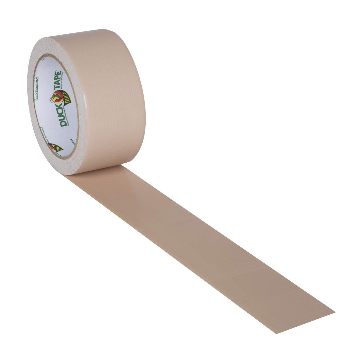 Duck Brand 283264 Color Duct Tape, Single Roll, Beige, 60 Beige