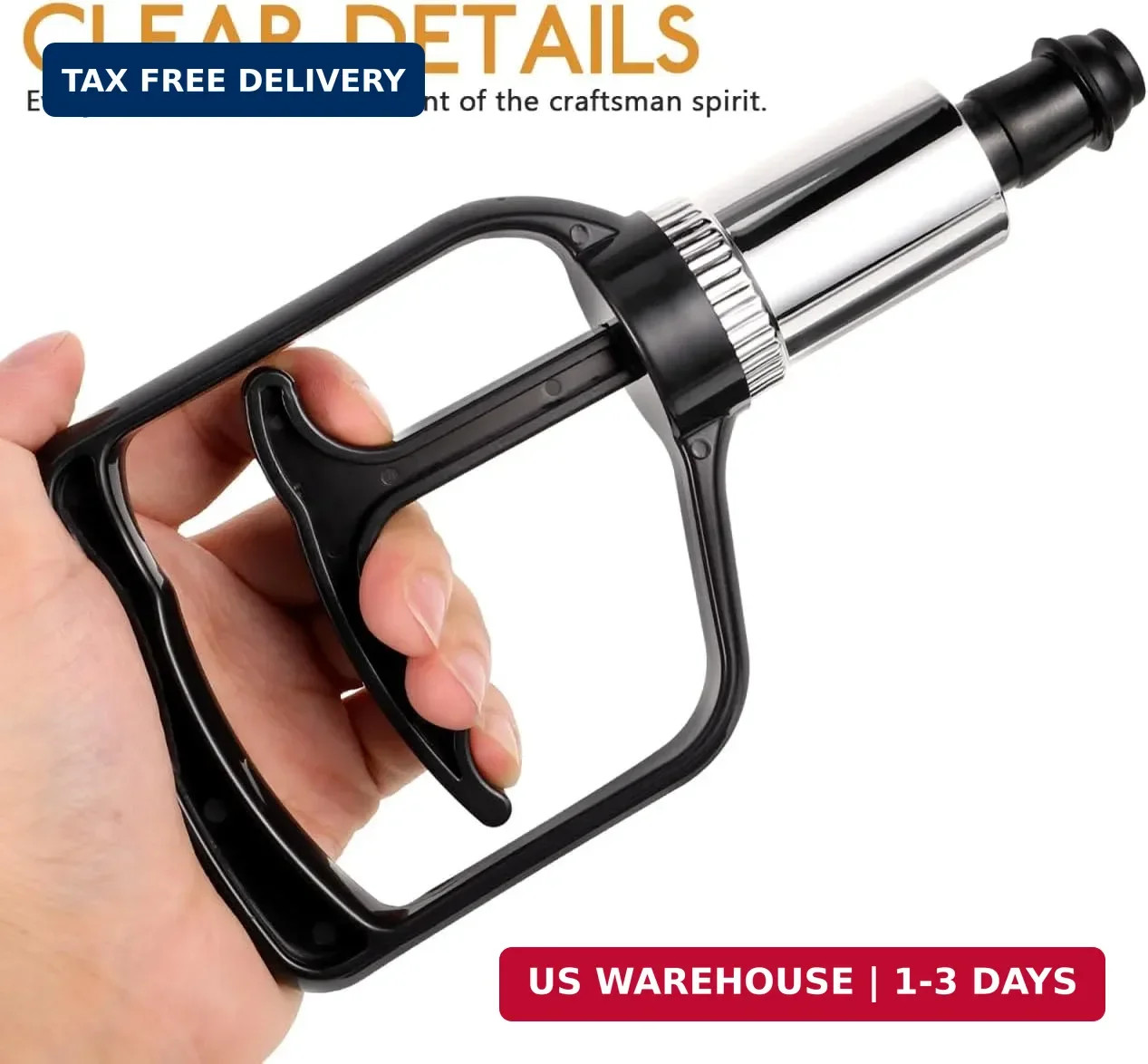 Universal Cupping Vacuum Pump – High Suction Manual Hand Pump Replacement – One-