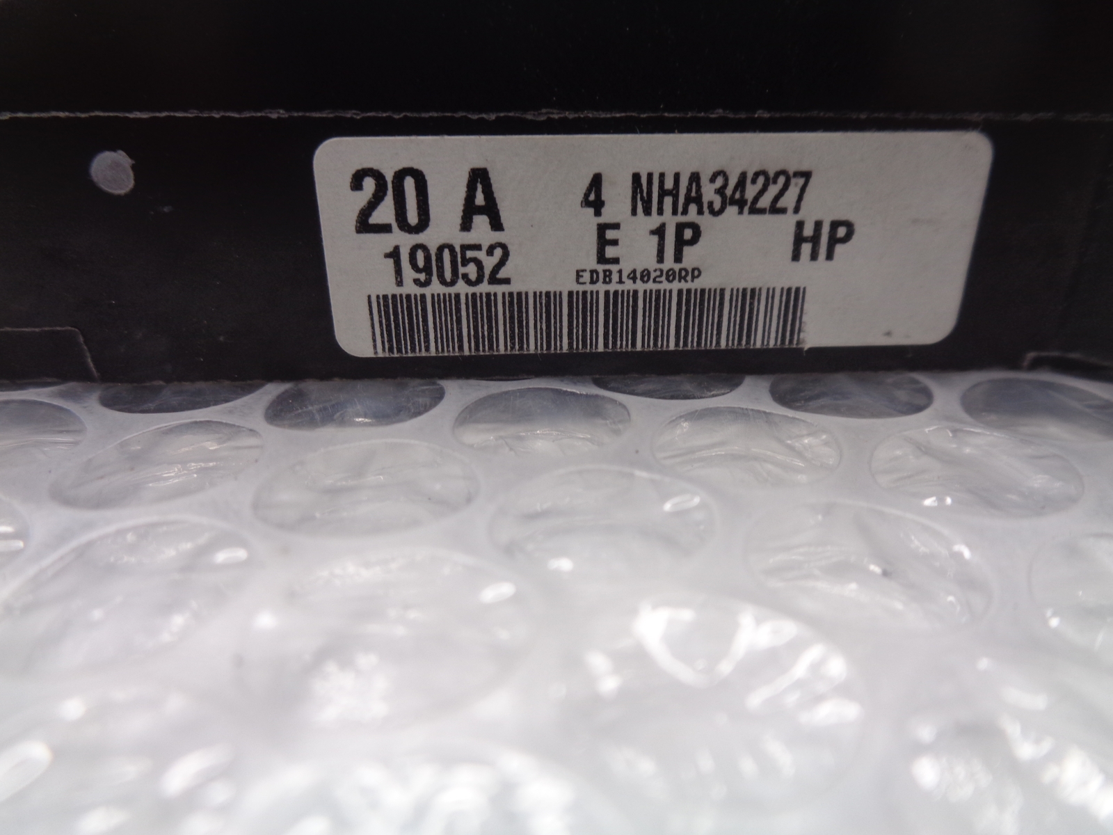 SQUARE D EDB14020 BREAKER 1POLE 20AMP LOT OF 5 NSNP