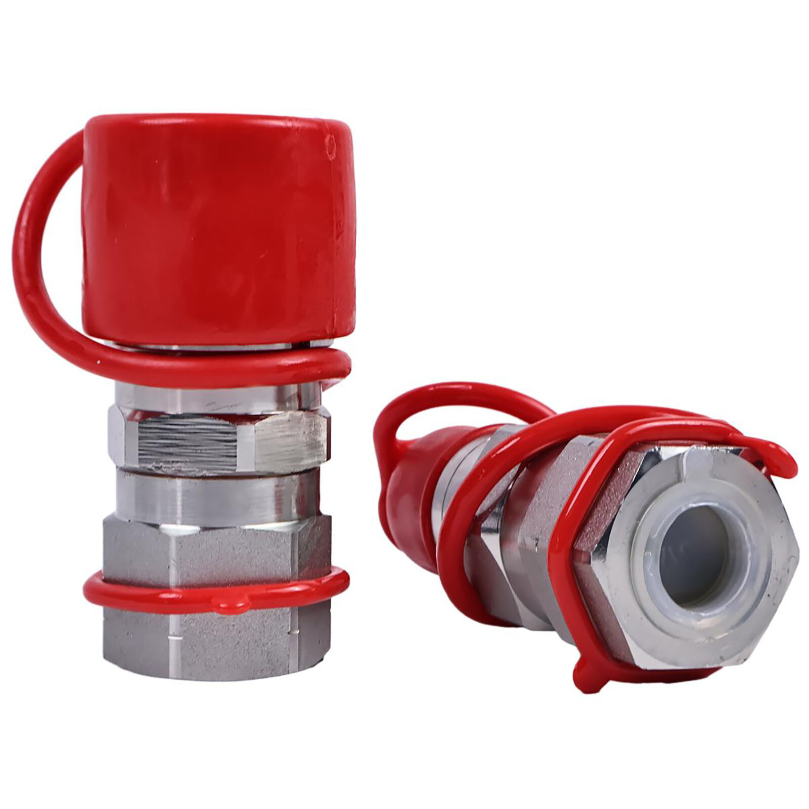 Hydraulic Flat Face Quick Coupler Kit 195-6525 195-6526 for CAT 442E 236D 242D