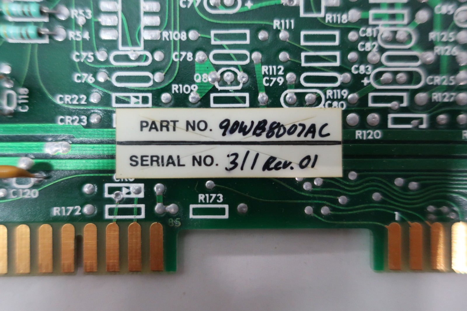 Triangle Package Machinery 90WB8007AC Pcb Circuit Board Rev 01