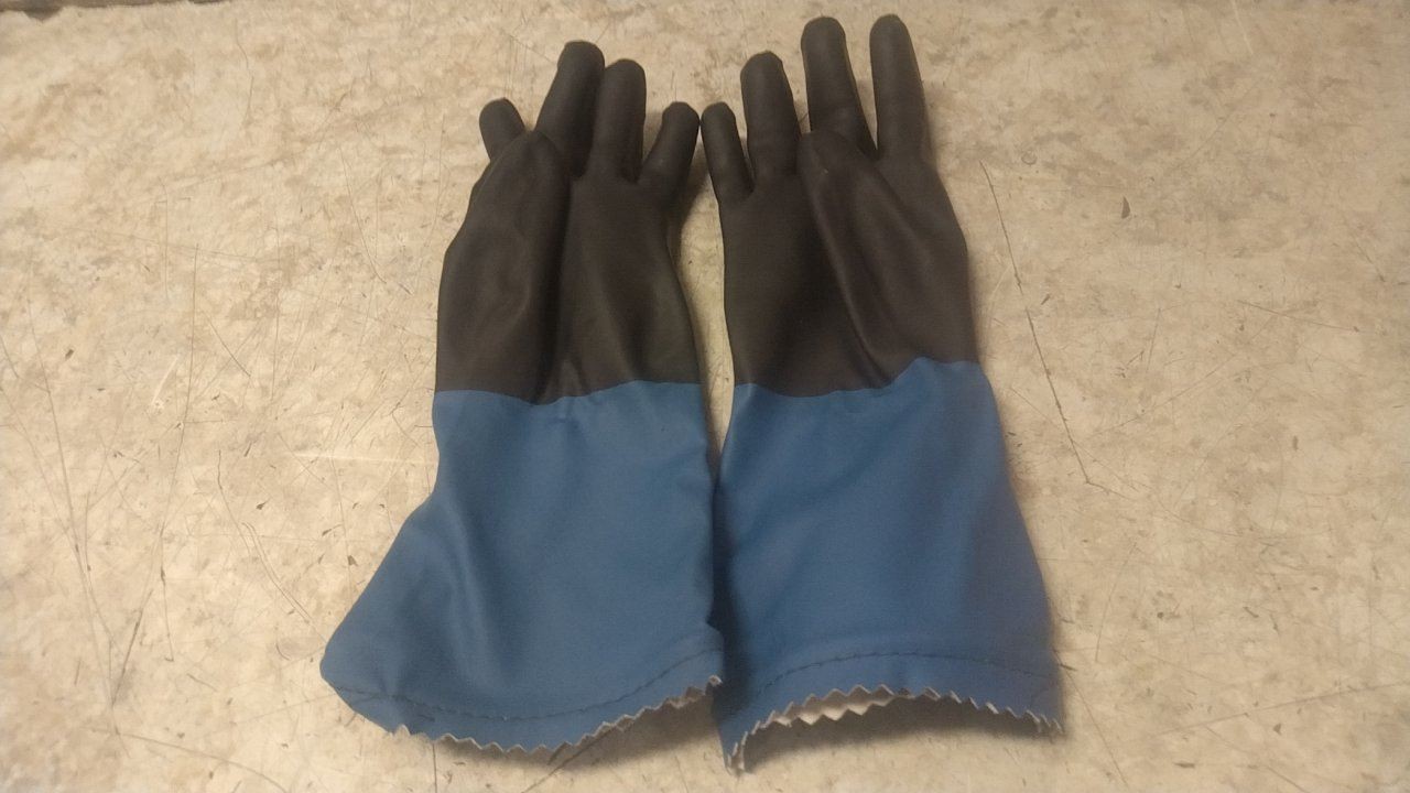 Standard Safety 072-5522-2003 Size L WG20 30 In Front Snap Closure Jacket
