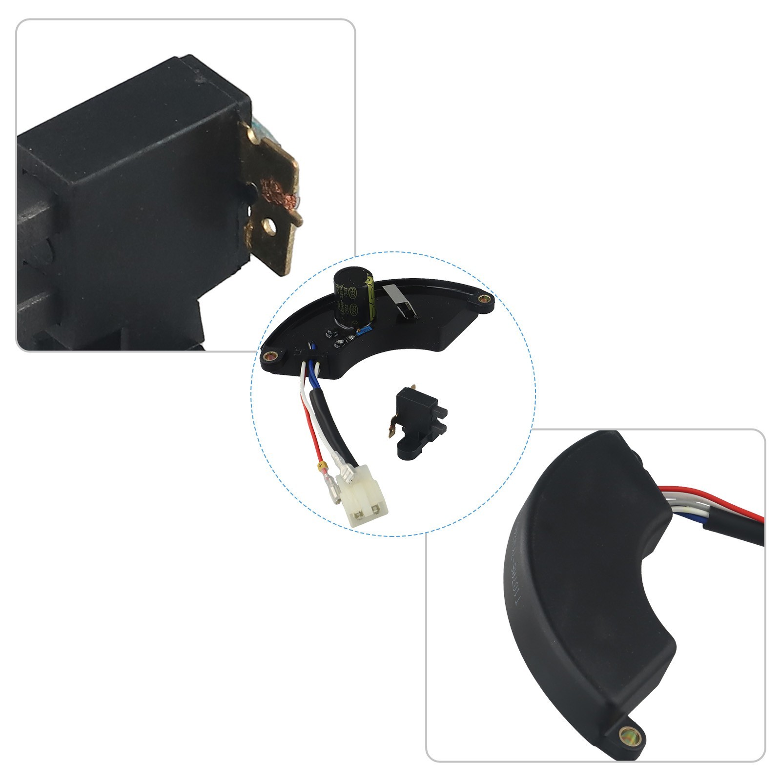 Voltage Regulator For 3Kw 10Kw Generators Compatible With Multiple Brands