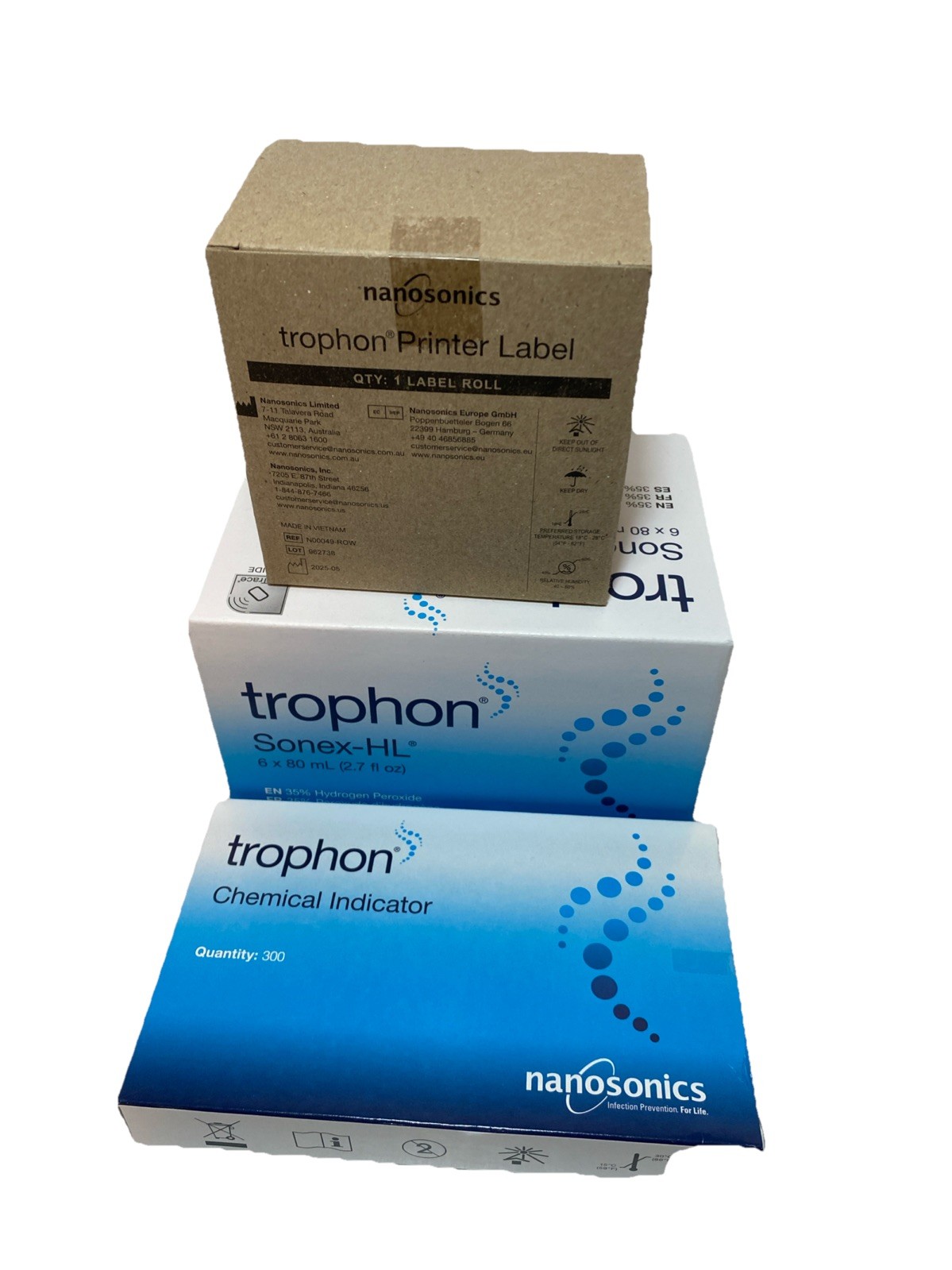 GE Nanosonics Trophon sonic HL+ lot