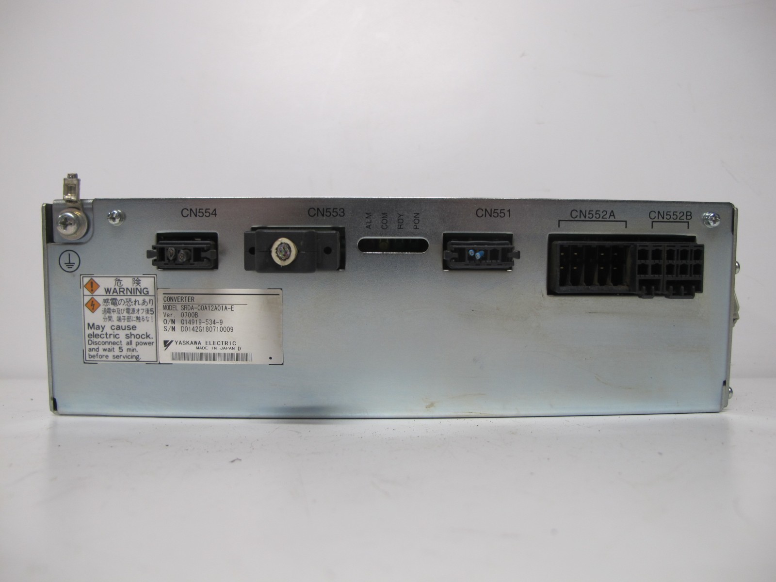 Yaskawa SRDA-C0A12A01A-E Converter SRDAC0A12A01A-E Servopack Servo