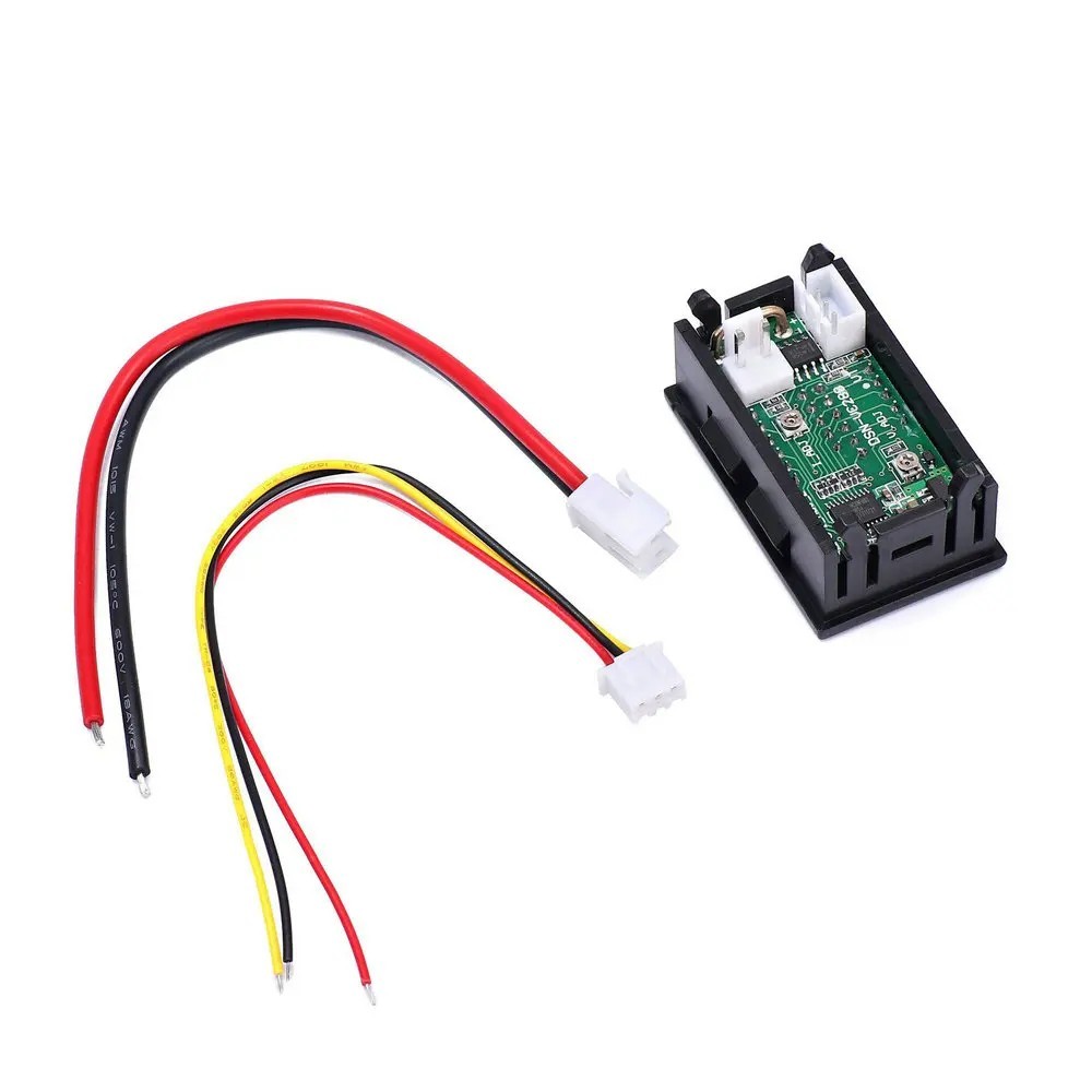 DC 100V 100A Digital Voltmeter Ammeter Voltage Current Meter Tester Shunt US