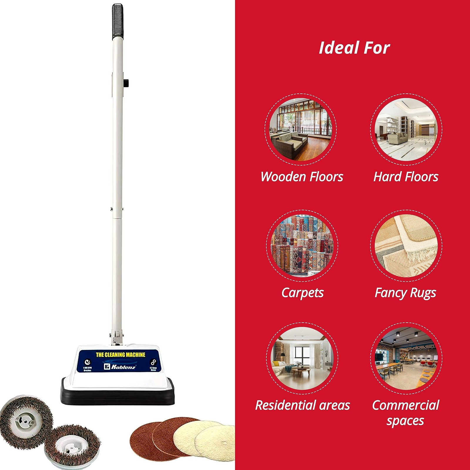 Koblenz Shampooer And Polisher Floor Shampooer And Polisher Hard Floor Cleaner