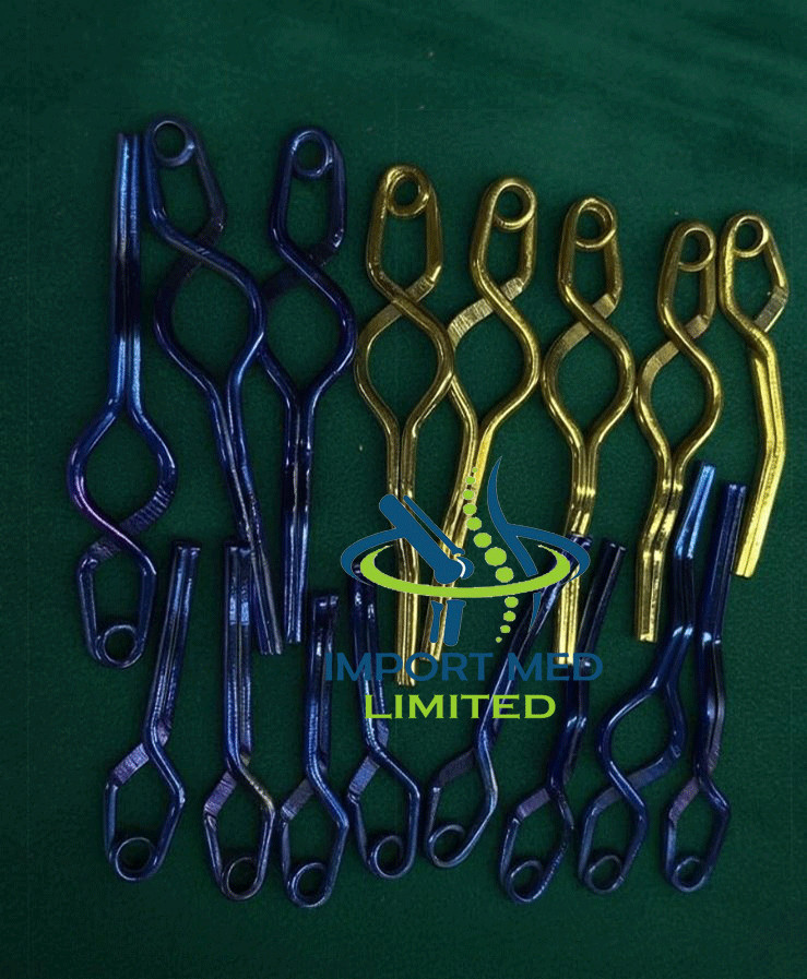Neurosurgery Aneurysm Clip 16Pcs (Premium Titanium) surgery instruments WithBox