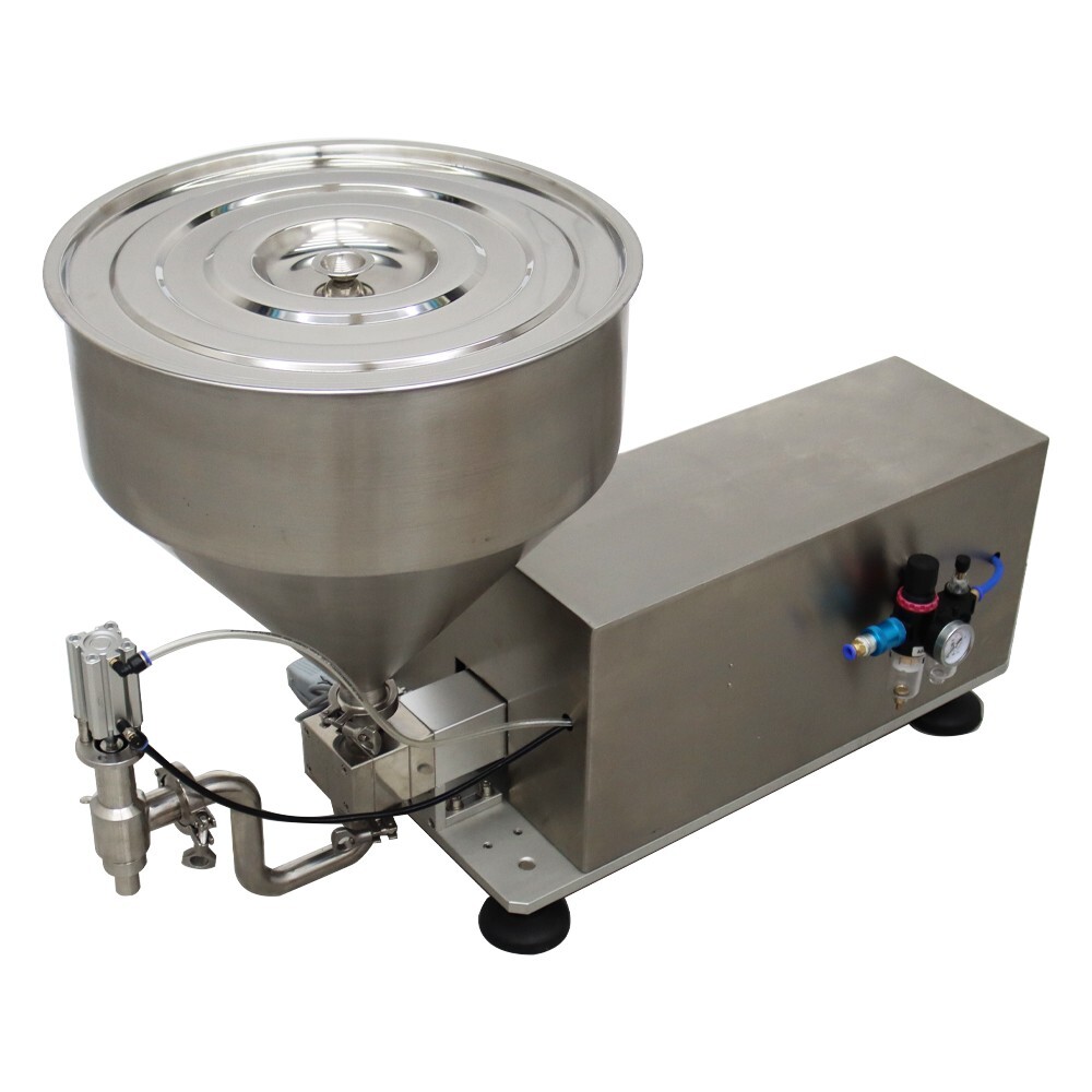 Open Box! 110V 5-50000ml Gear Pump Paste Liquid Filling Machine w/Touch Screen