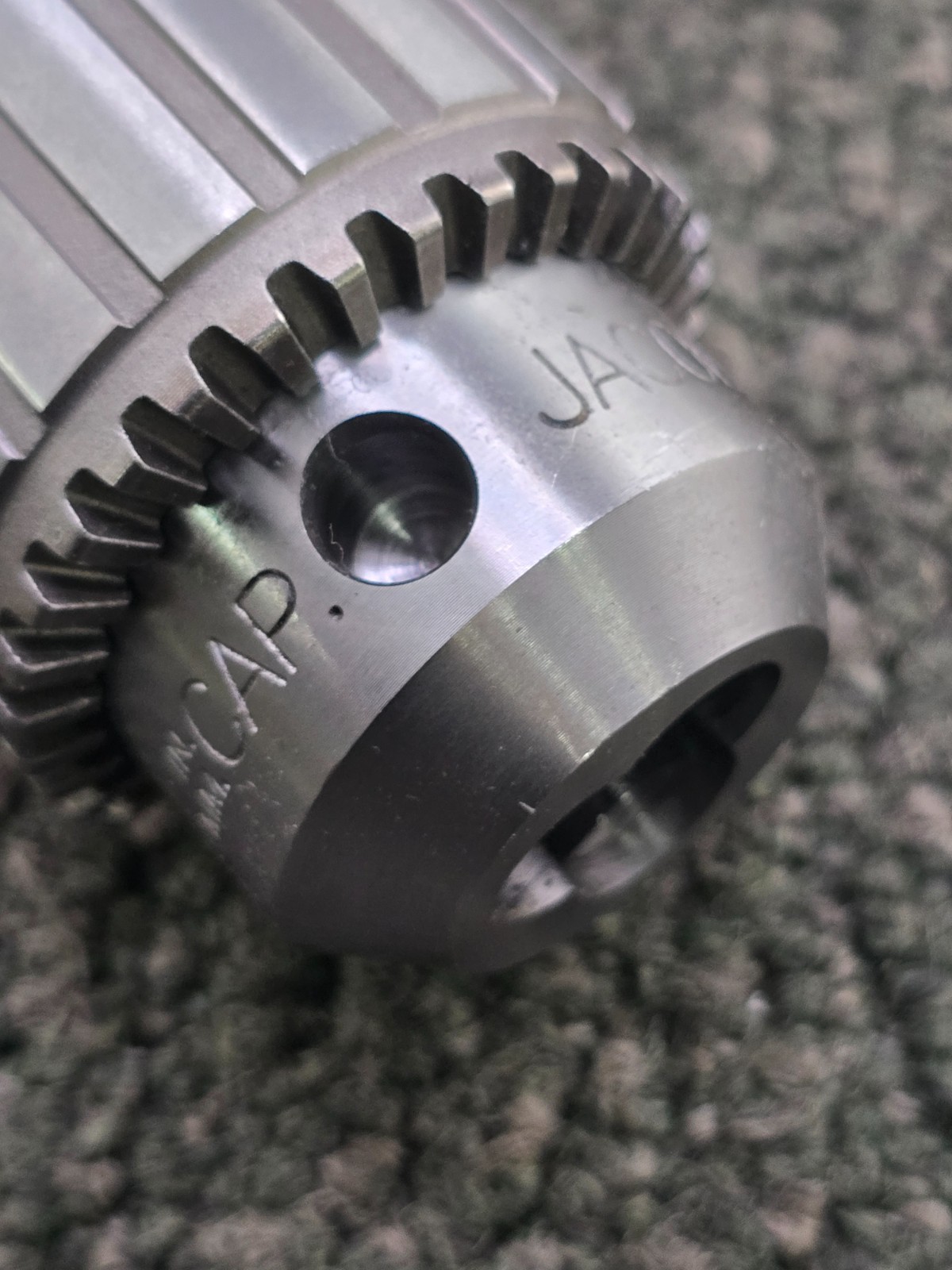 Jacobs 34-022 No. 2 Heavy-Duty Tapered Bearing Drill Chuck 0-1/2 inch Capacity