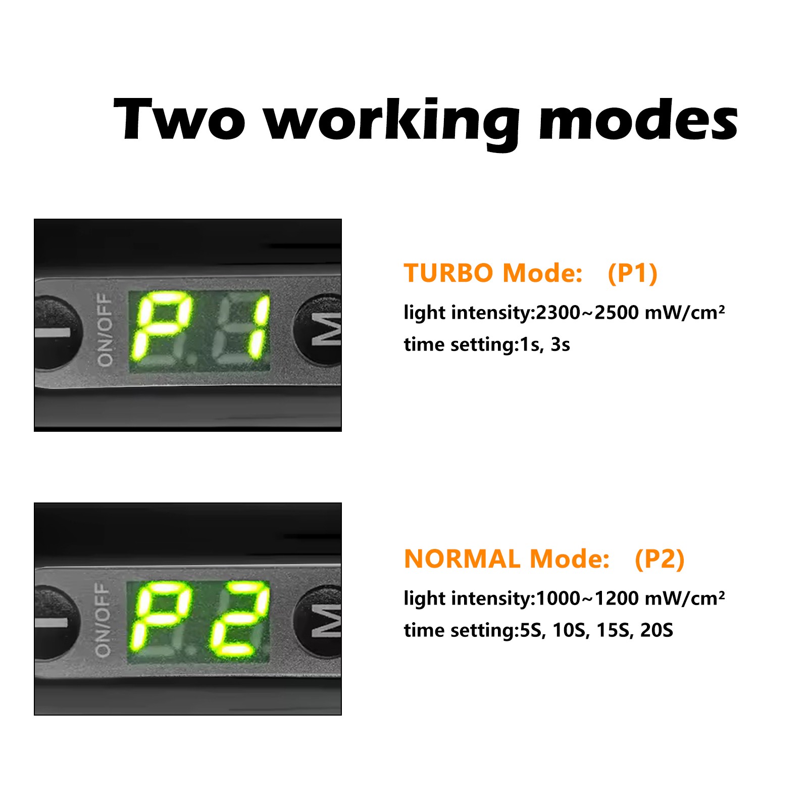 For Woodpeck Dental Wireless Curing Light 1 Second Cur LED Lamp 2500mw/cm²
