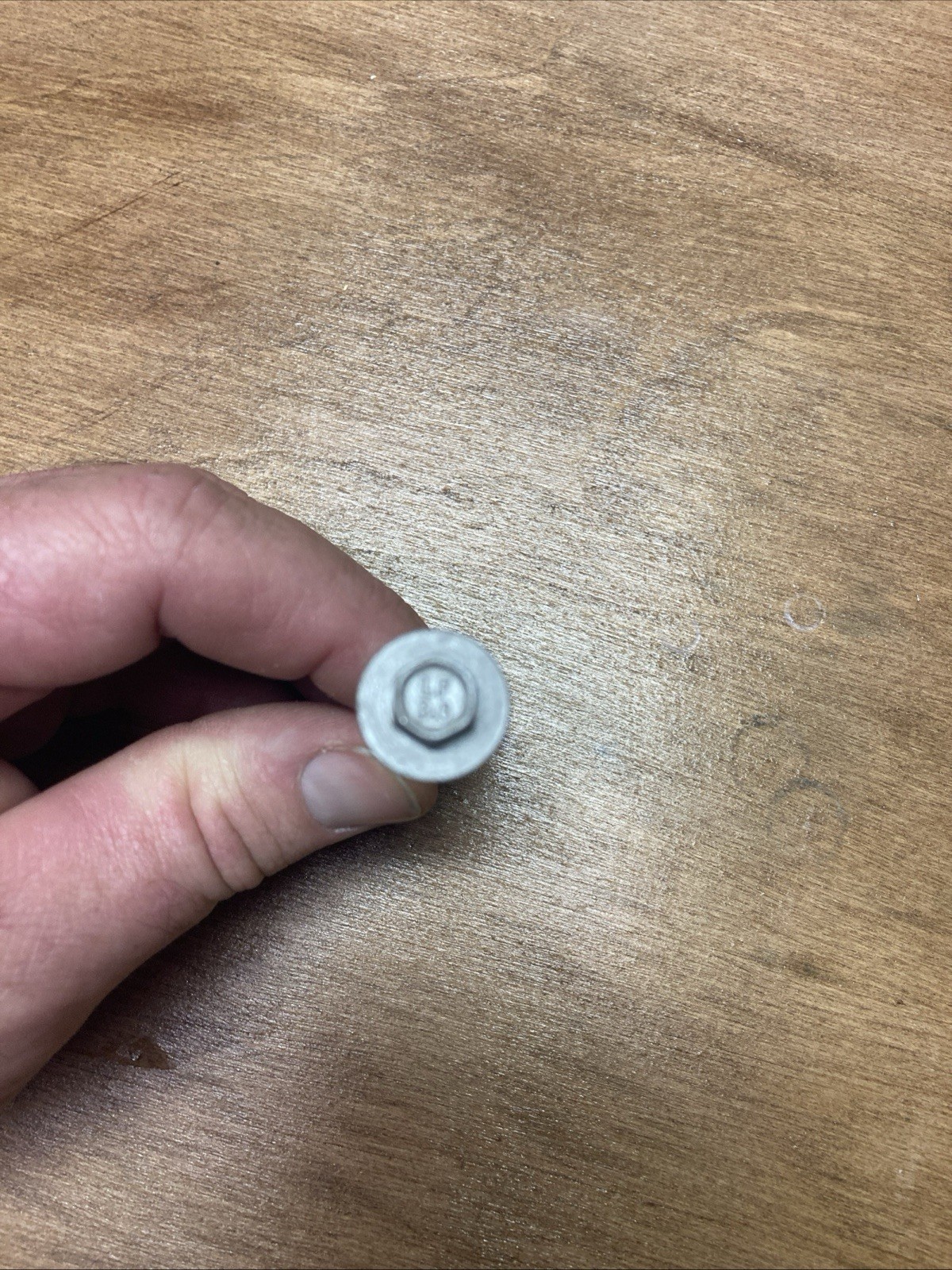FastenMaster FMLL358-50 LedgerLOK Gray Hex Drive Flat Head Fastener 3-5/8 in.