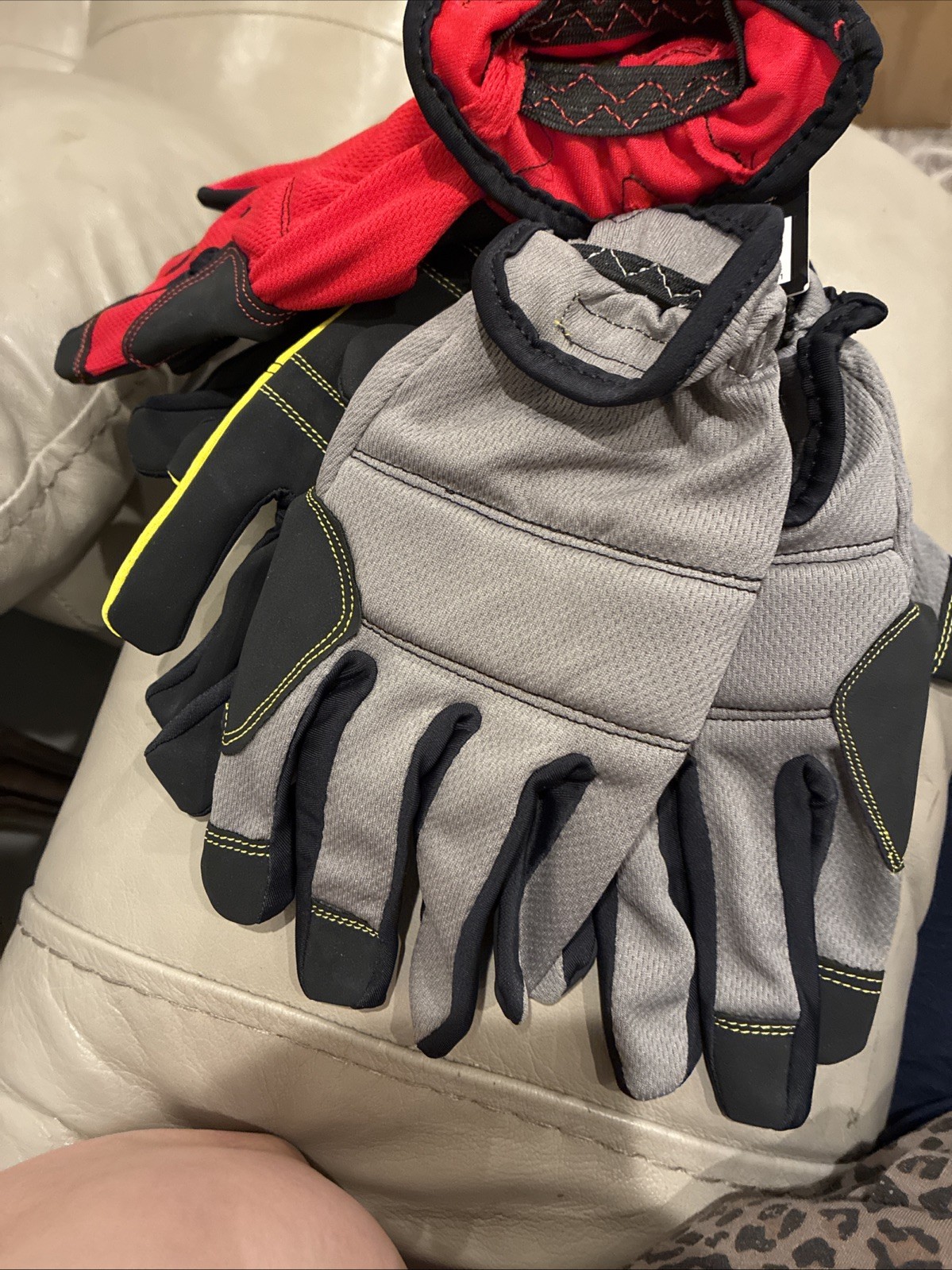 Firm Grip Utility Work Gloves, Size Large, 3-Pack