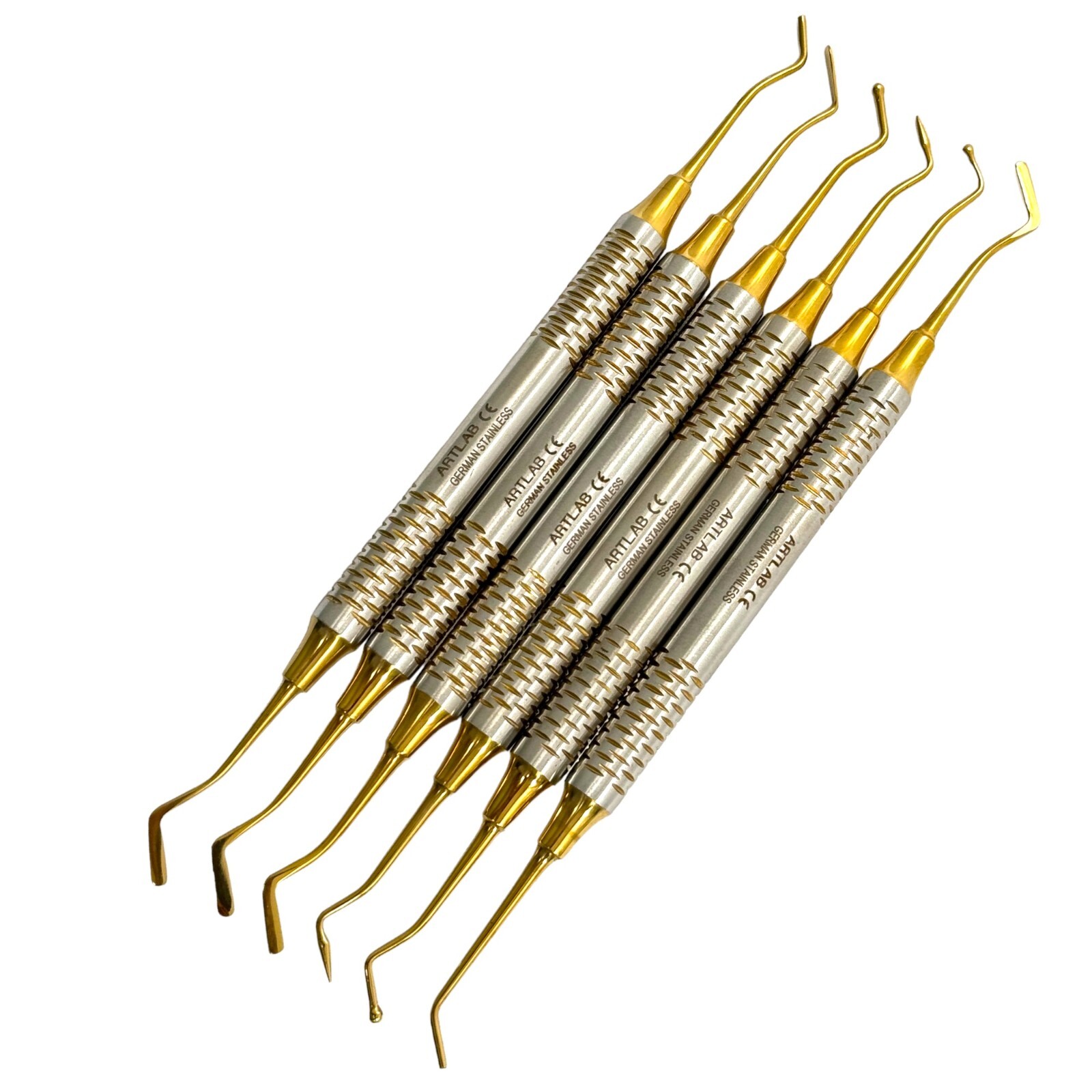 Dental Light Weight Titanium Coated Restorative Composite Filling Instruments CE