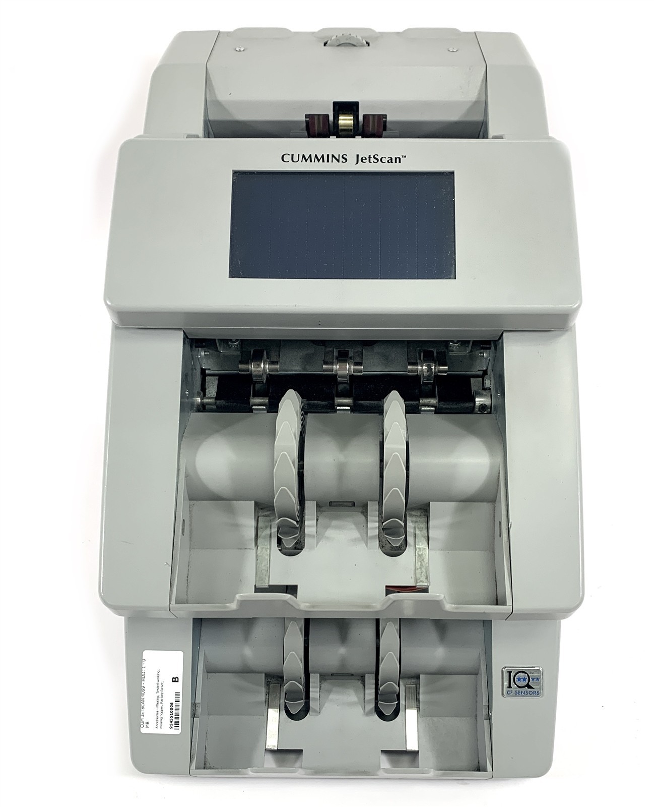 Cummins JetScan 4099 Dual Pocket Currency Counter 409-9909-00 *Counts New Bills*
