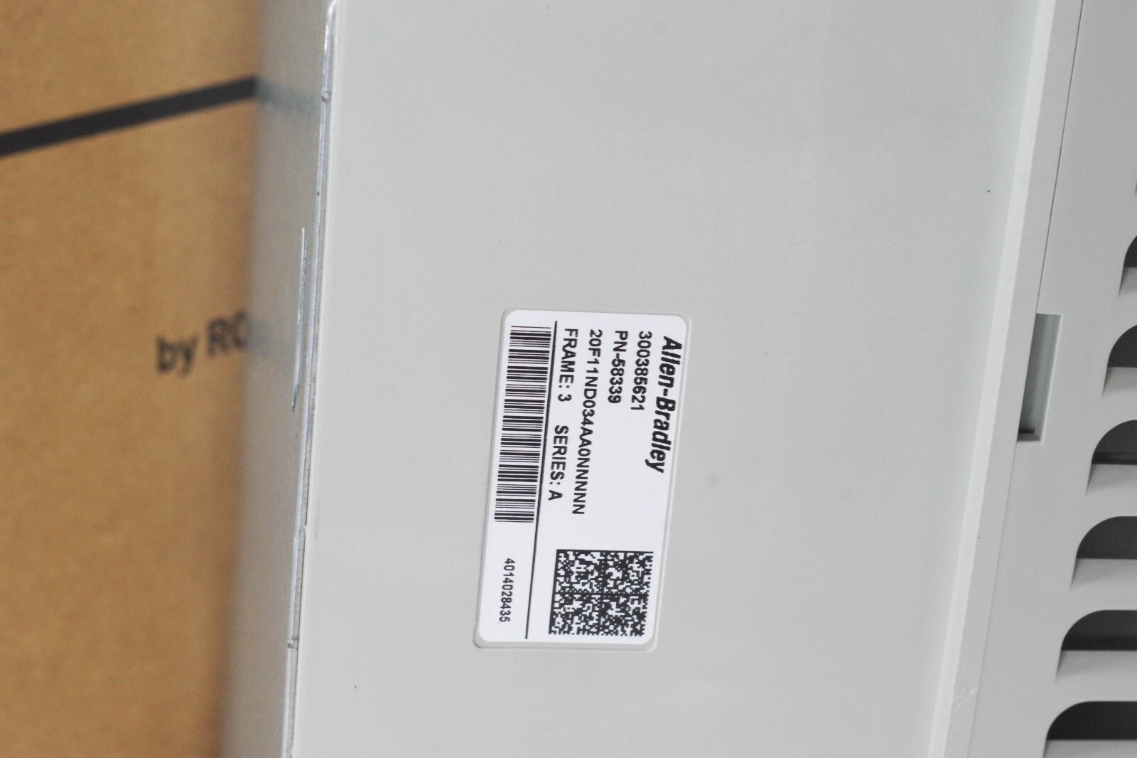 2023 Allen Bradley 20F11ND034AA0NNNNN /A 753 AC Drive Ser A 25HP US Free Tax