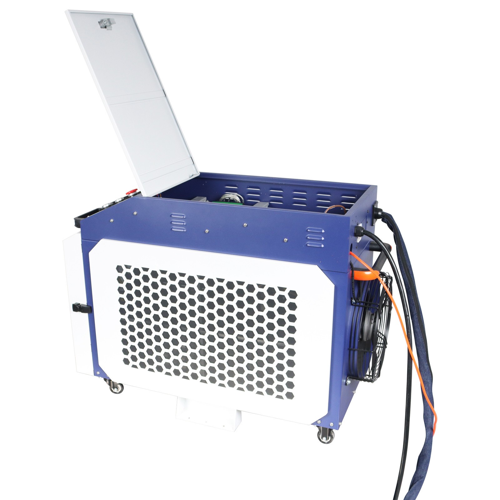 Continuous Wave Large Wide Handheld RECI Laser Cleaner Rust Remover w 5m Cable