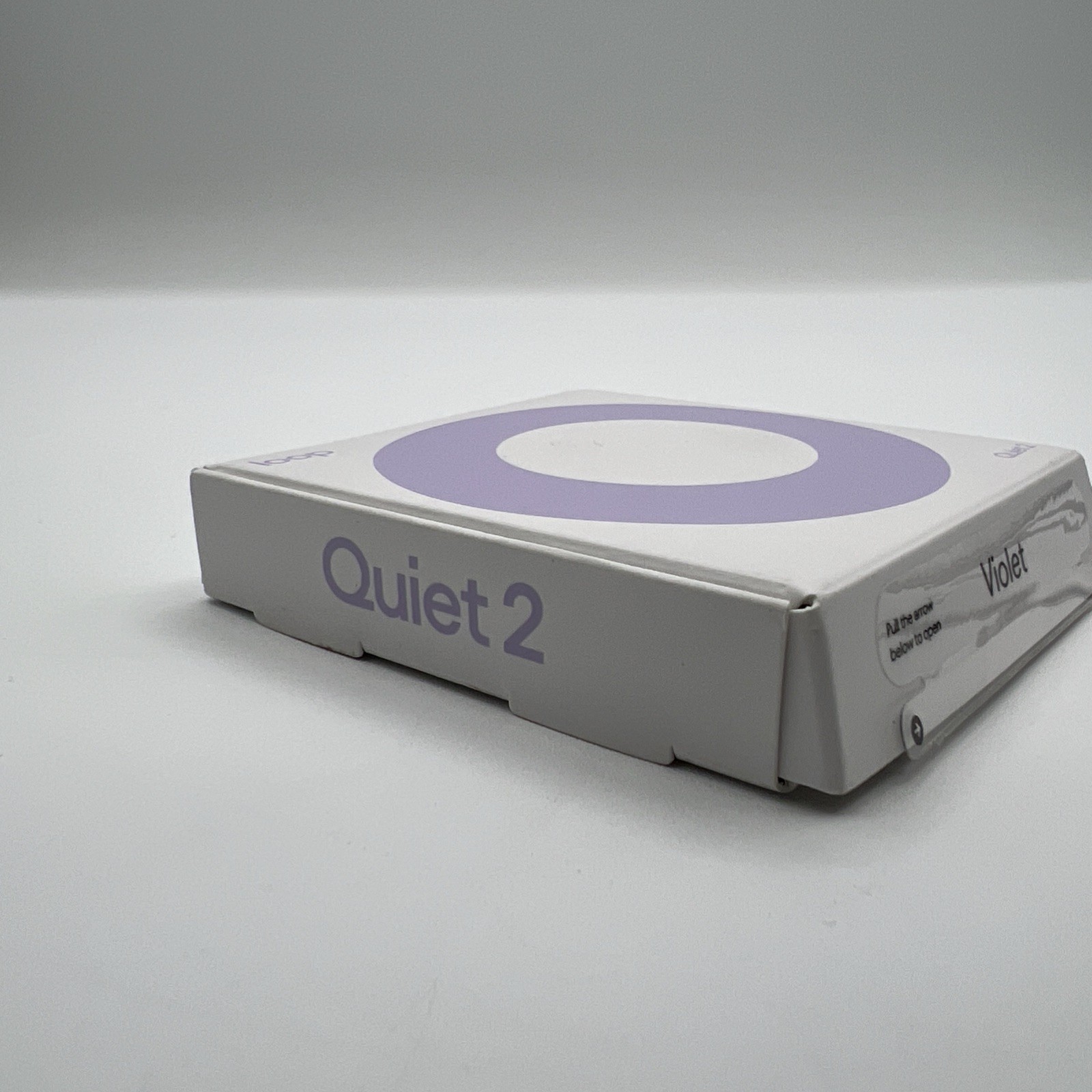Loop Earplugs Quiet 2 – Noise Reduction 14db – Violet – NEW Open Box