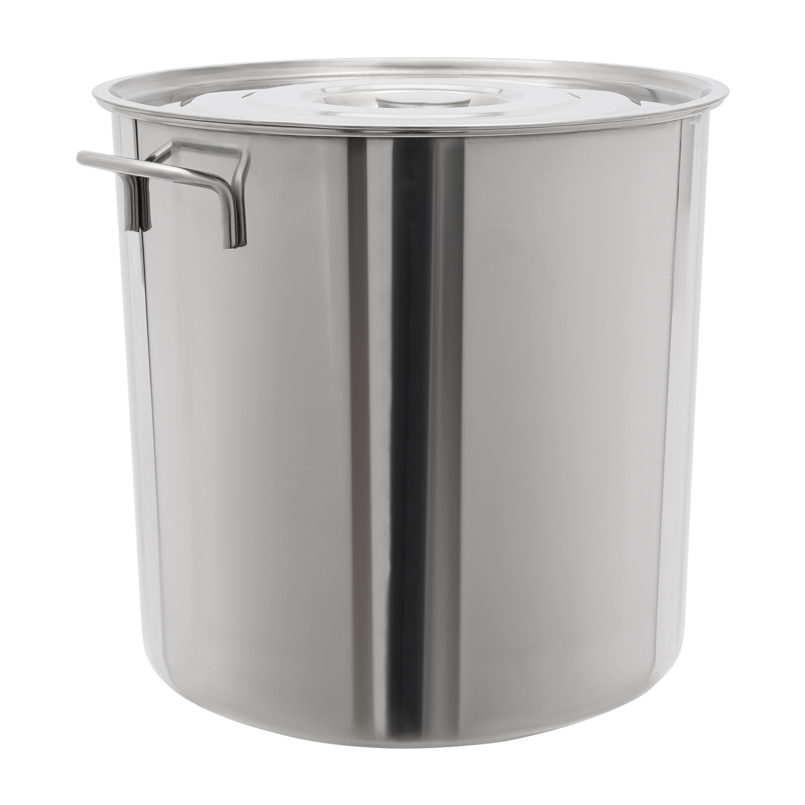 40L/42.27Qt Seafood Boil Pot Stainless Steel Shrimp Boil Stock Pot w/ Basket