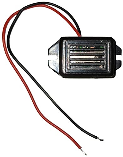 8 Pack 85dB Buzzer 3-6V DC with Wire Leads, 1.31″ x 0.70″ x 0.60″, Black