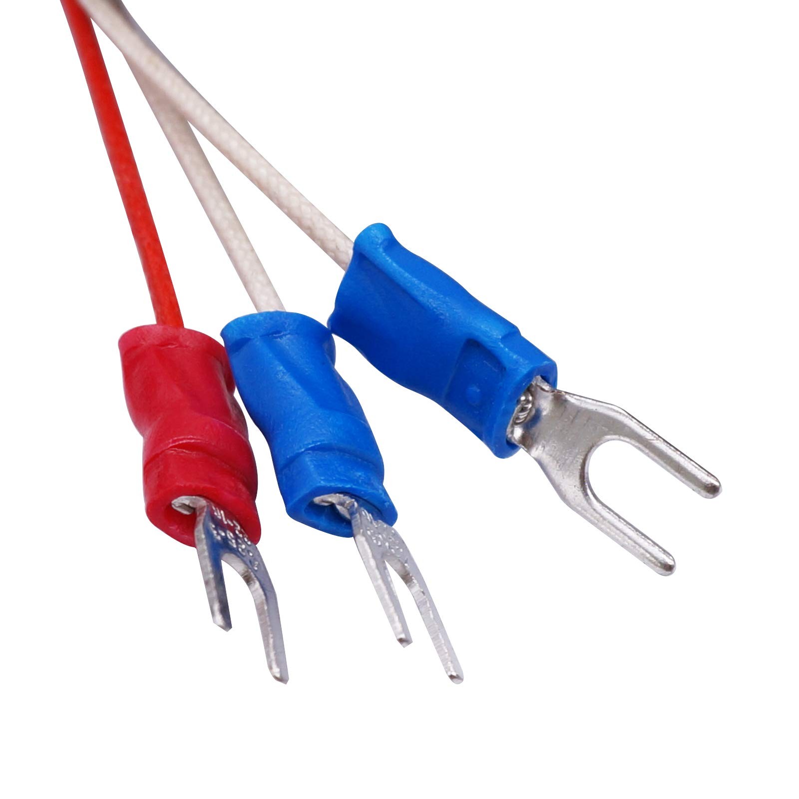 TWTADE Stainless Steel PT100 RTD Thermistor Temperature 5mm x 100mm x 2M