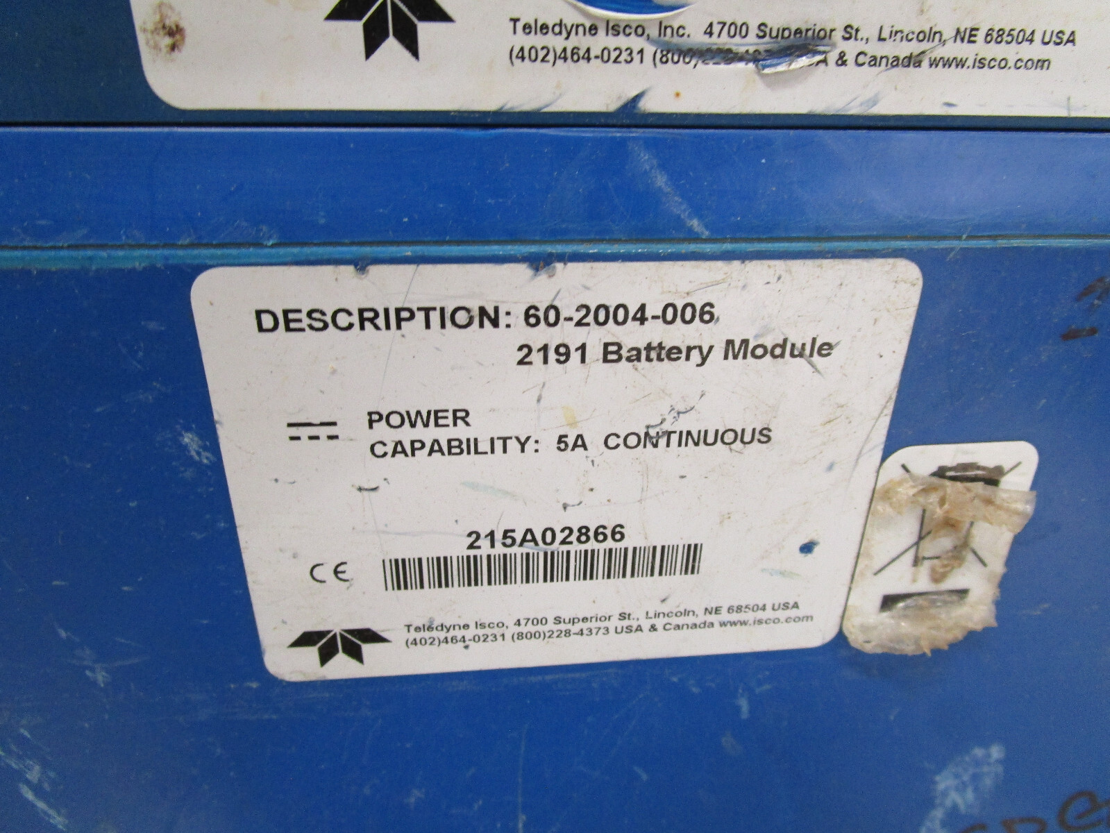 Teledyne Isco 2150 Area Velocity Flow Module Continuous Wave Doppler Flow Meter
