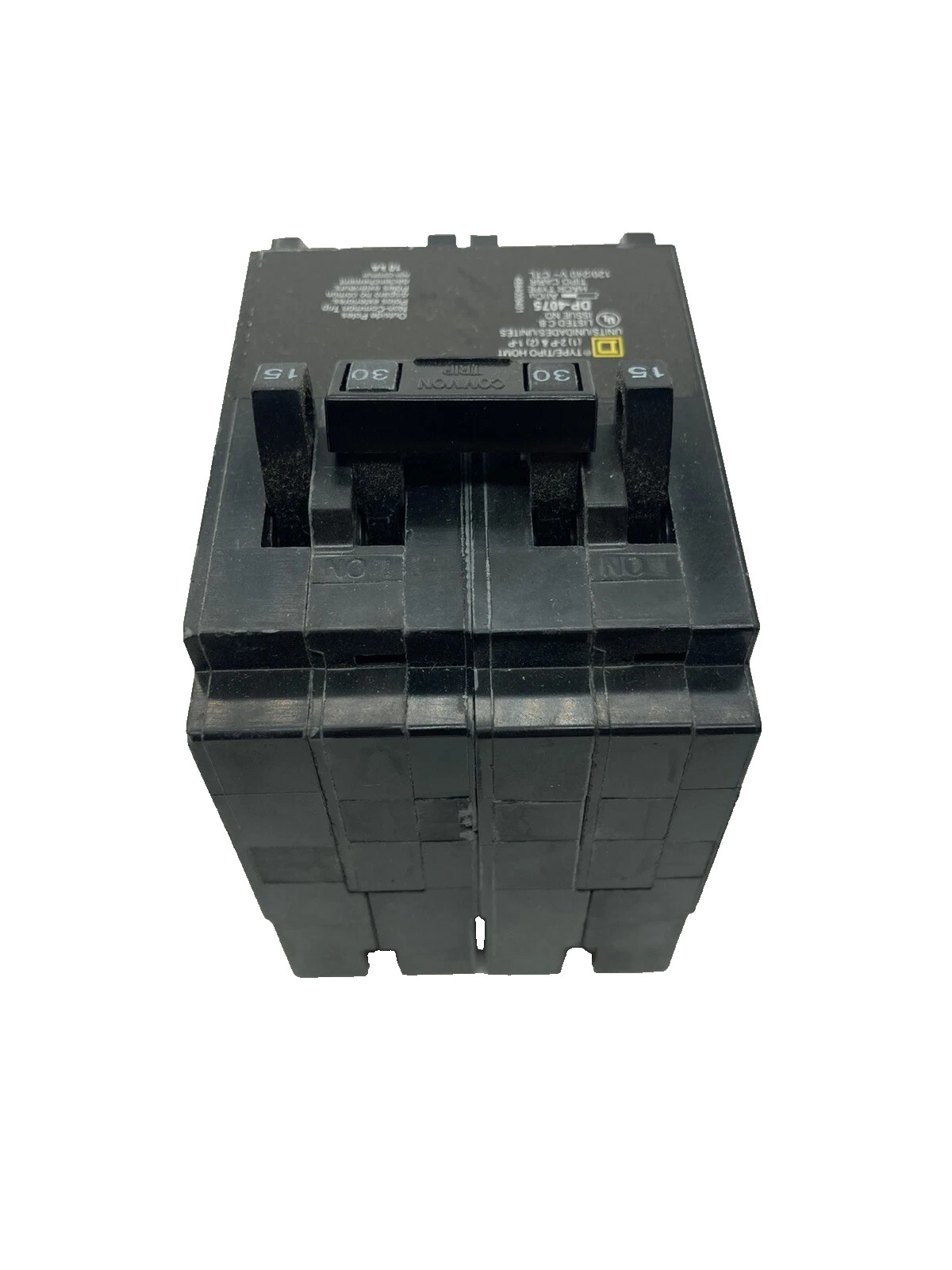 Square D Quad HOMT1515230 Plug-On 15/30A Tandem Breaker (2) 1P-15A / (1) 2P-30A