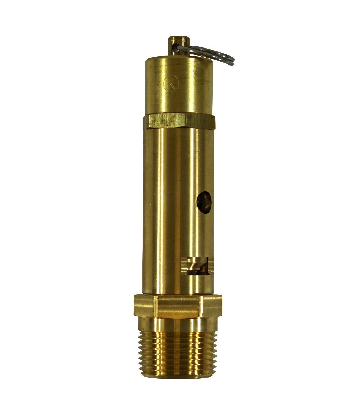 Kingston 1” NPT Brass Hard Seat Pressure Relief Valve 120 PSI / 539 SCFM