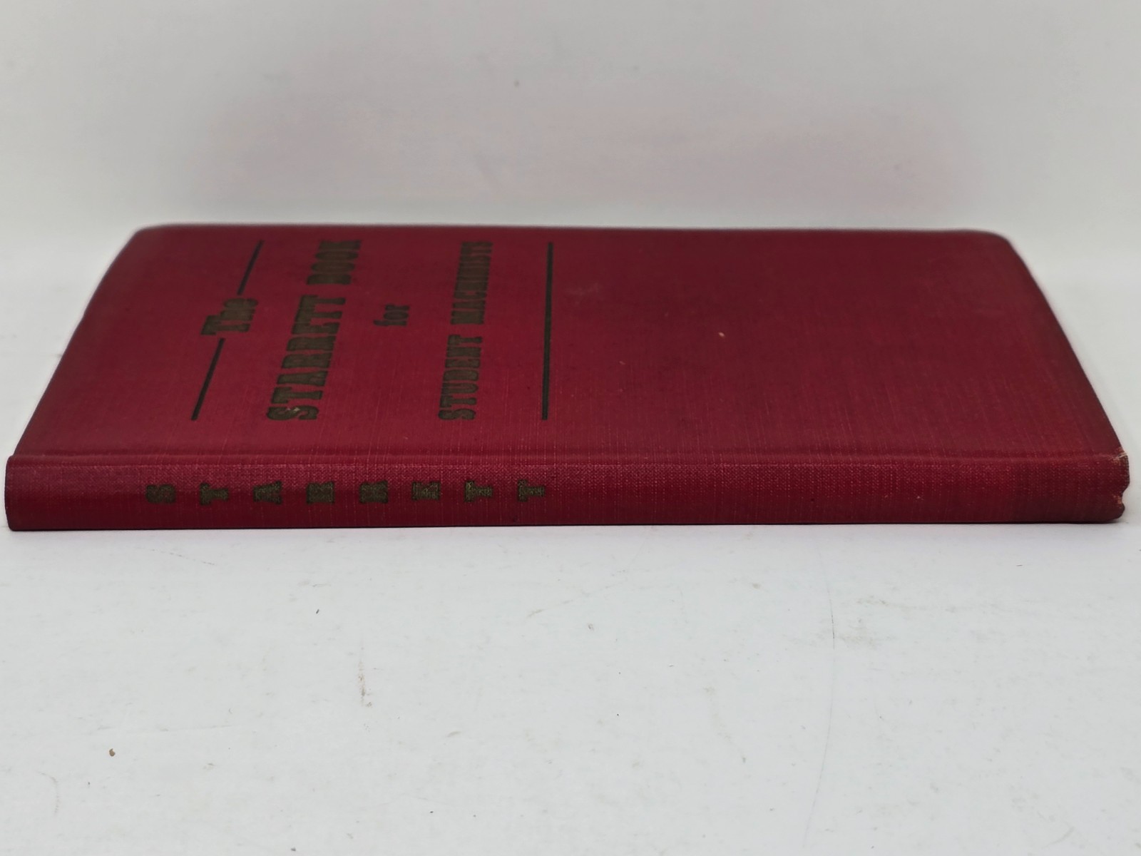 The Starrett Book For Student Machinists Book 1943 w Dust Cover